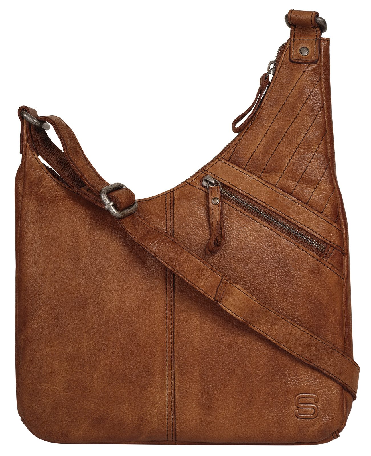 Spikes & Sparrow Umhängetasche, echt Leder günstig online kaufen