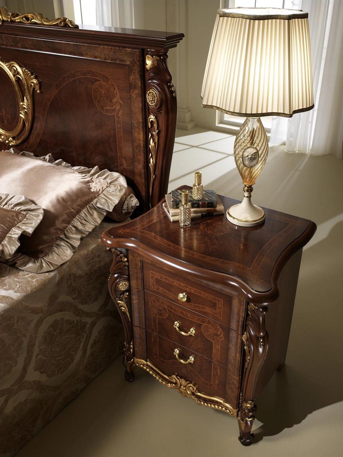 Luxus Beistell JVmoebel Schlaf Nachttisch Zimmer Holz Konsole Tische Design Konsolen Neu Nachttisch