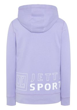 JETTE SPORT Kapuzensweatshirt mit Logo-Akzenten