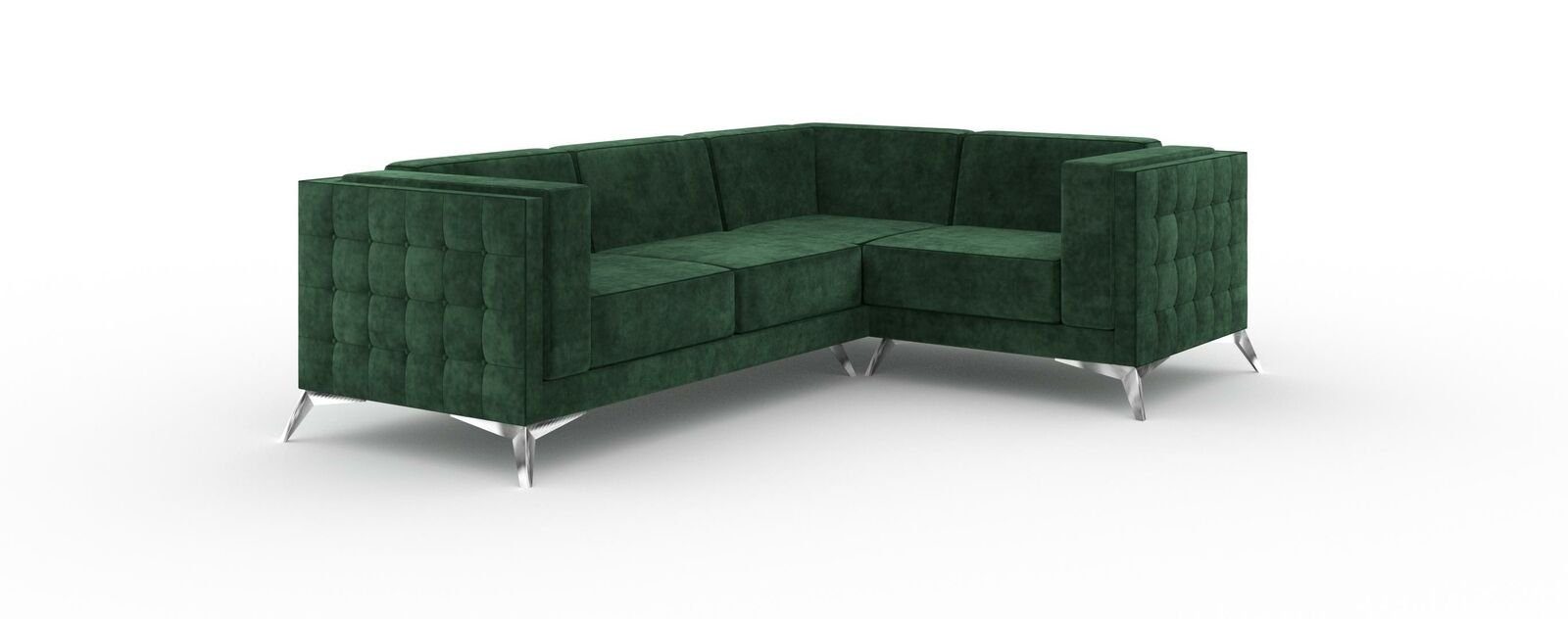 Polster Form Sofa JVmoebel Design Ecksofa L Couch Ecksofa, Couchen Textil