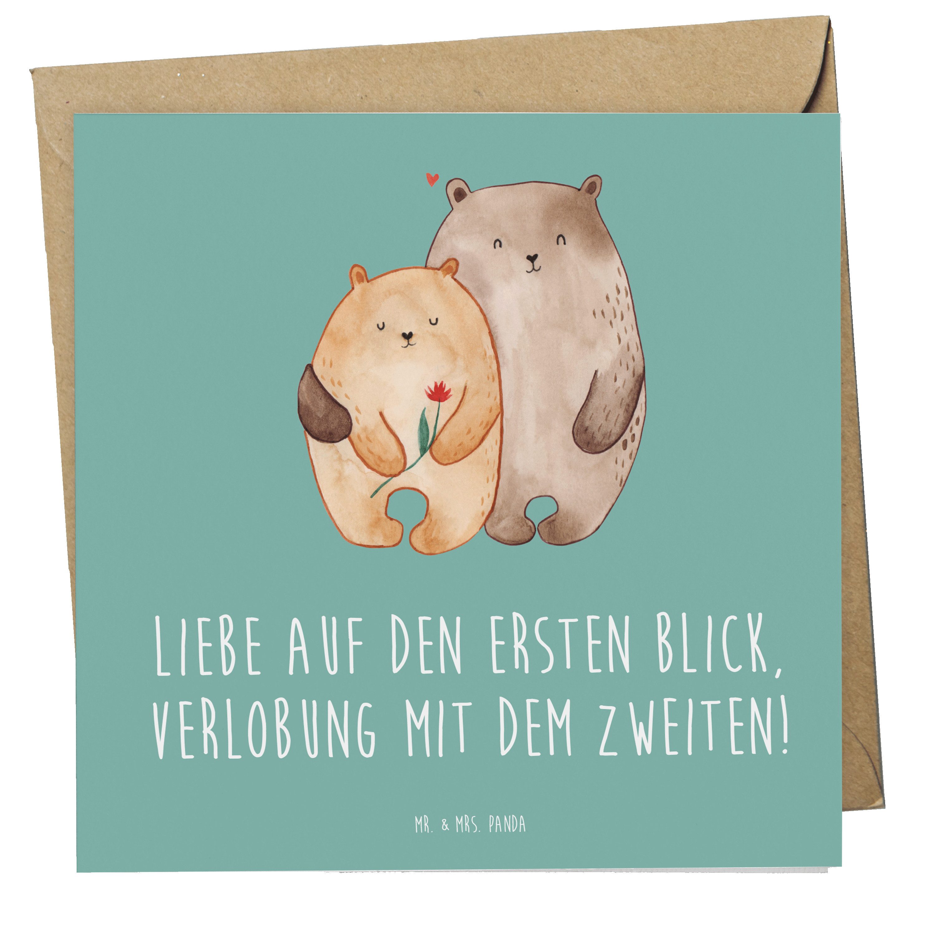 Grußkarte Verlobung Glaube - Meeresbrise - Geschenk, Liebe, Grußkarte, Hochtzei