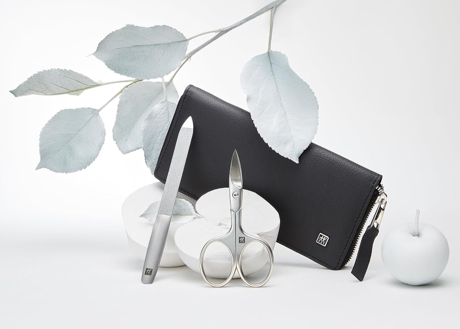 Zwilling Maniküre-Pediküre-Set Zwilling Professionelle Premium Maniküre Set 5 tlg. vegan, schwarz, 5-tlg.