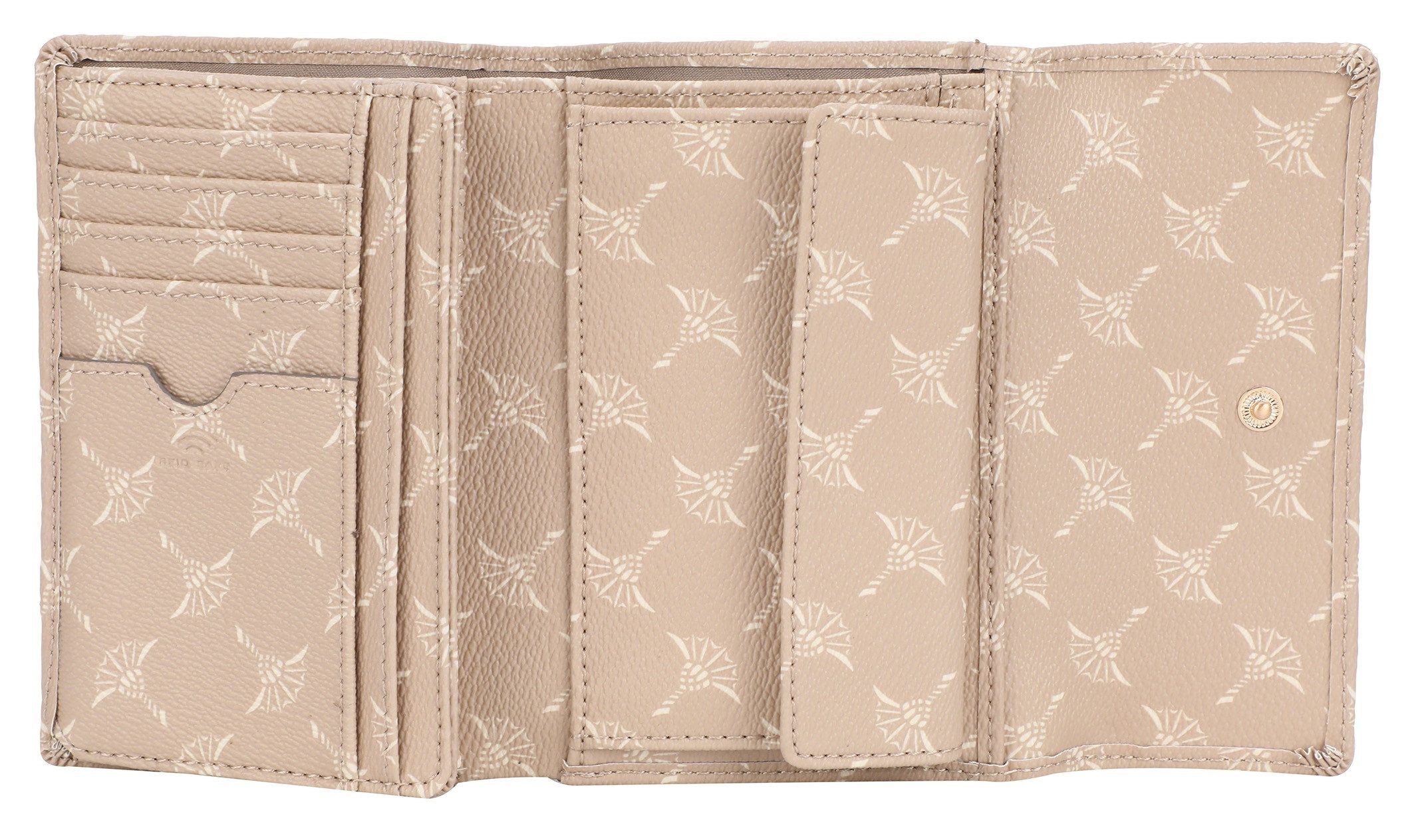 JOOP! Geldbörse cortina 1.0 cosma purse mh10f, Querformat, mit Druckknopfverschluss, aus Lederimitat