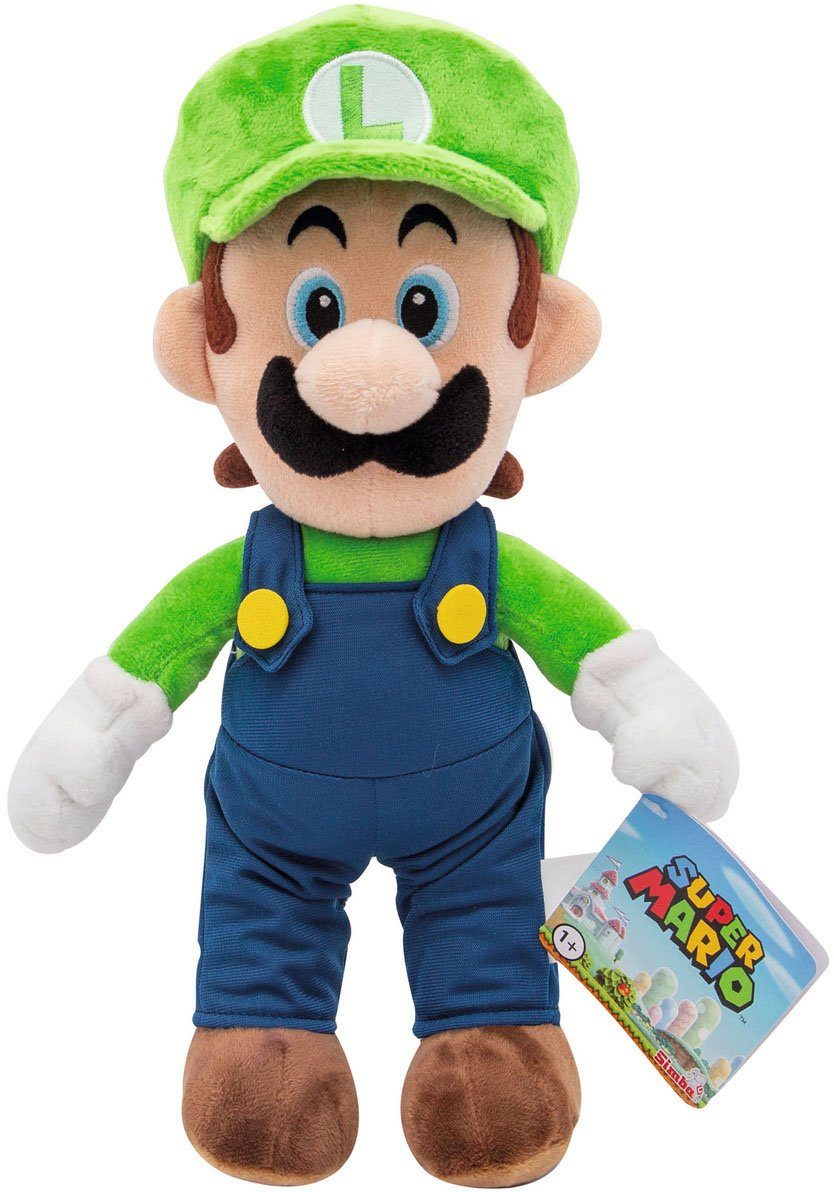 Kuscheltier Super Mario, Luigi, 30 cm