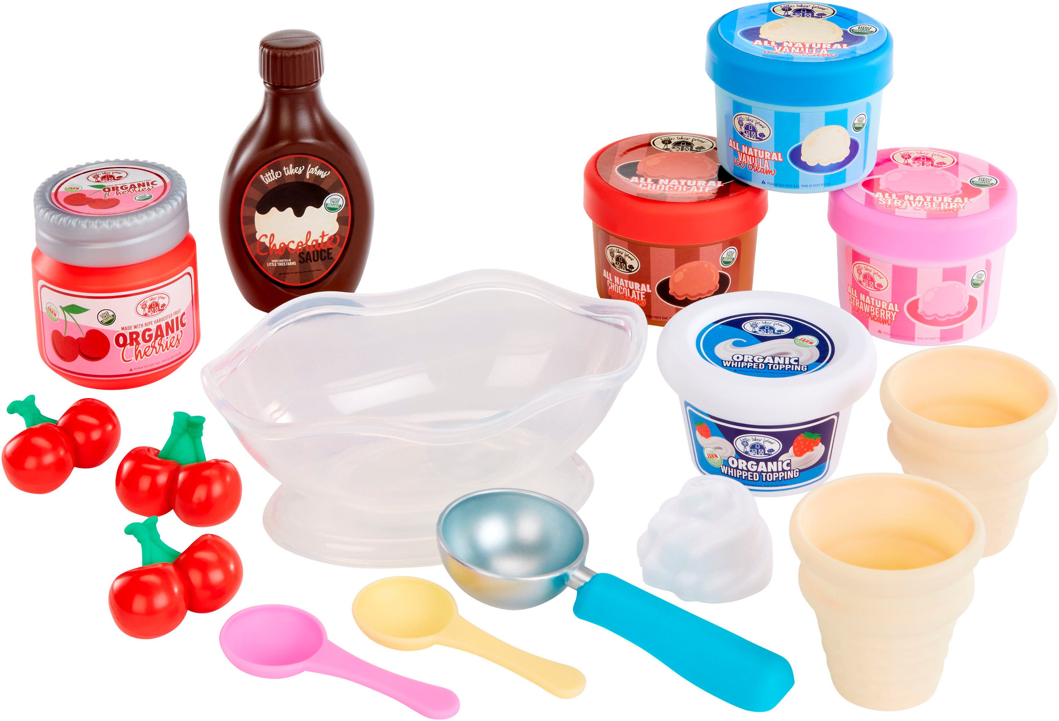 Little Tikes® Spiellebensmittel Creative Chefs Ice Cream Kit