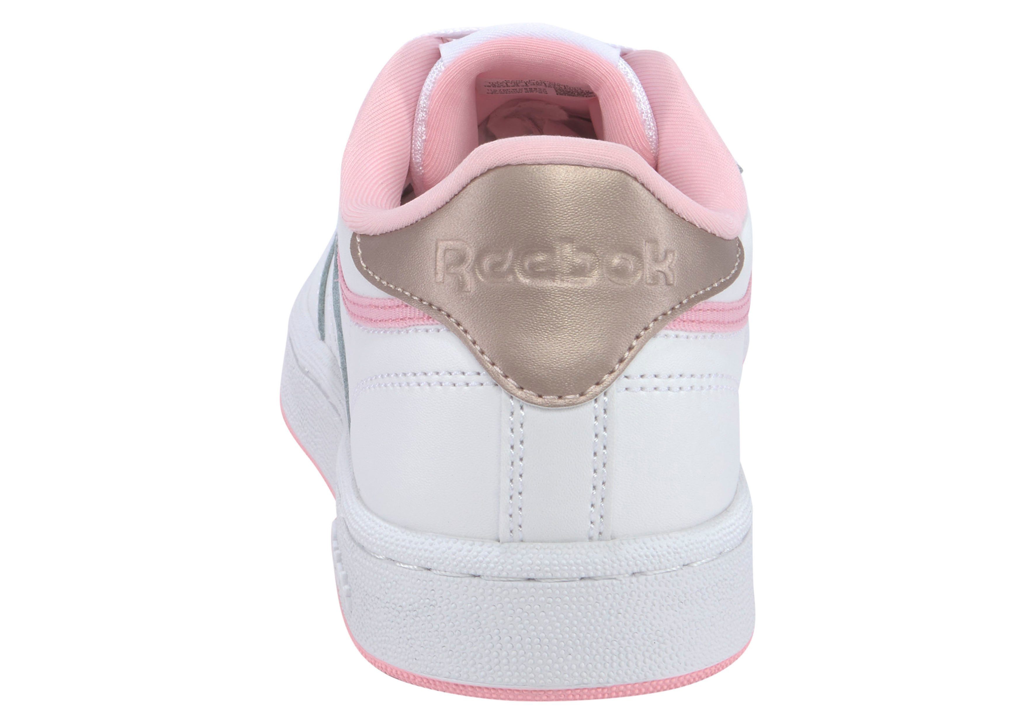 Reebok C Classic Sneaker CLUB weiß-apricot