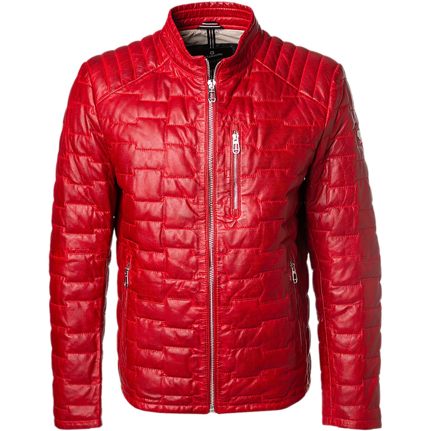 Milestone Lederjacke aus gestepptem Lammleder
