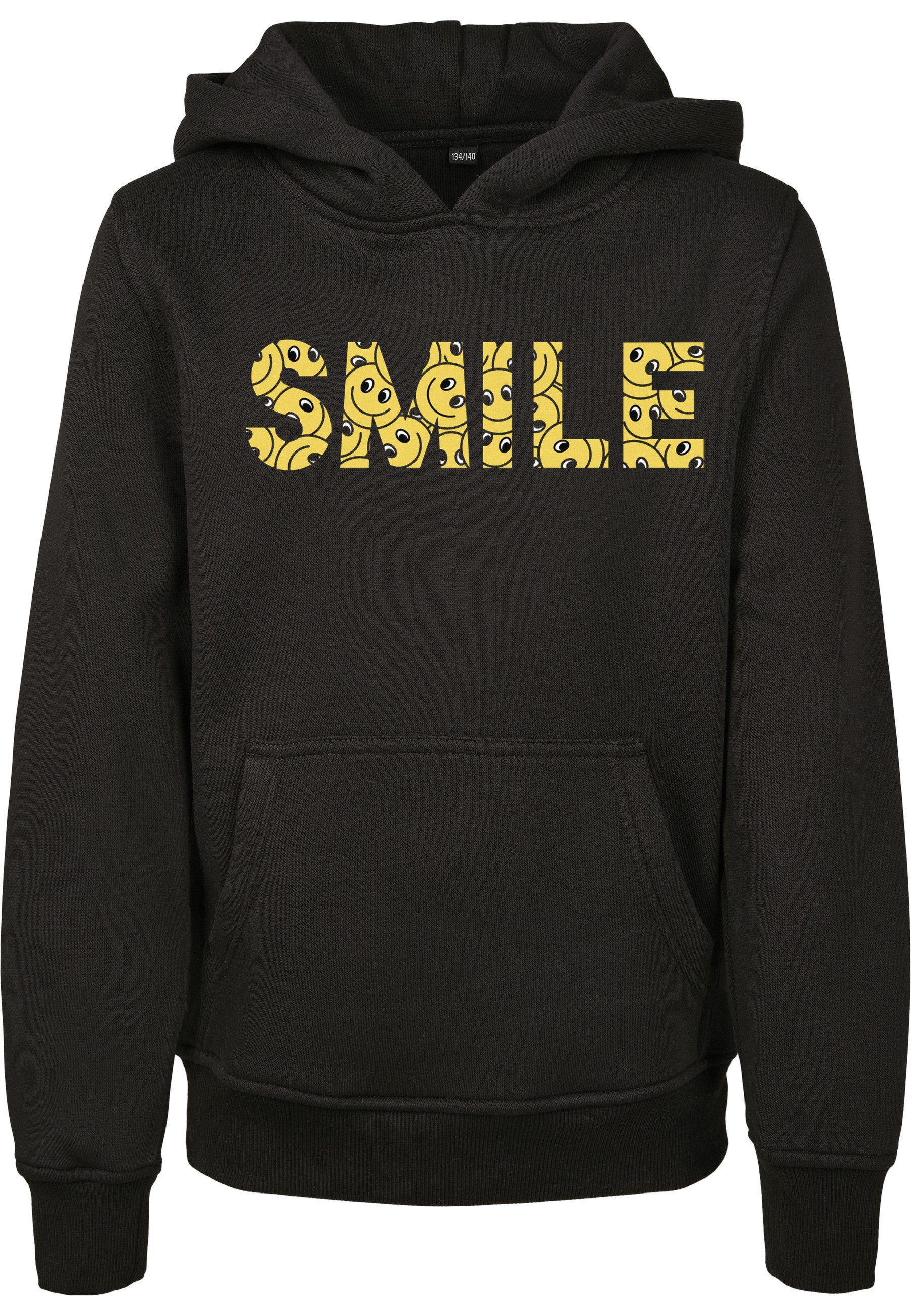 Kapuzensweatshirt MisterTee Herren Kids Yellow Smile Box Hoody