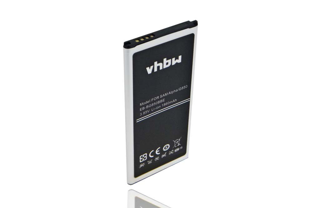 vhbw kompatibel mit Samsung Galaxy SM-G850A (3,85 Li-Ion Smartphone-Akku V) mAh 1860 SM-G850F, SM-G850T, SM-S801