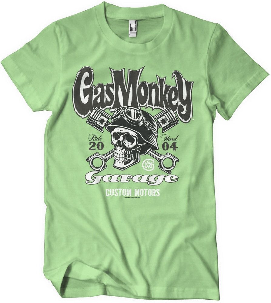 Gas Monkey Garage T-Shirt GmgCustom Motors Skull T-Shirt günstig online kaufen