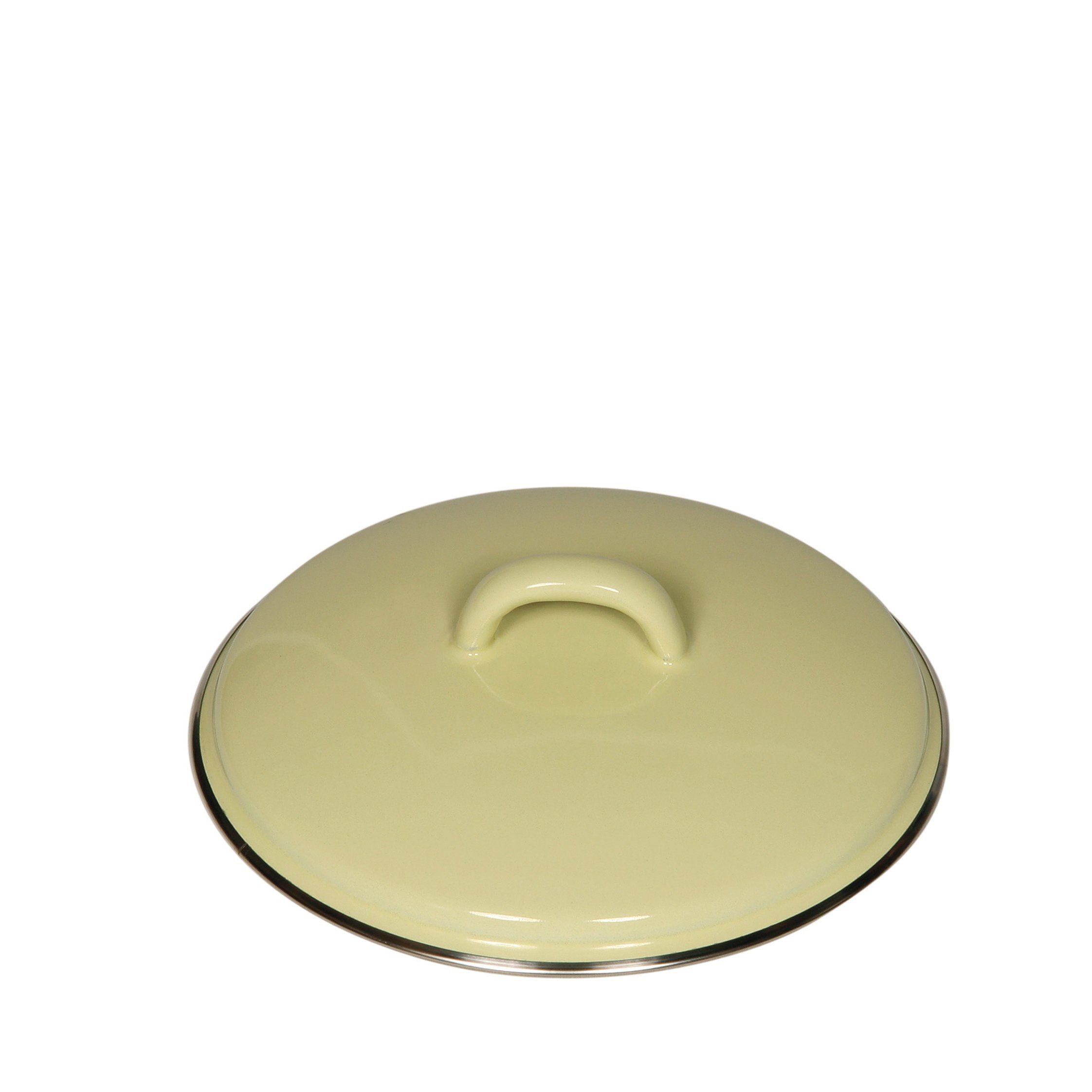 Riess Topfdeckel Deckel 16 cm Classic Color, Empfohlen bei Nickelallergie gelb