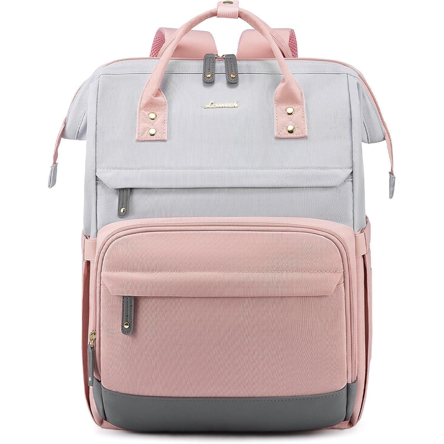 Laptoprucksack Rucksack Damen Groß 17.3 Zoll Laptop Schulrucksack Mädchen Teenager