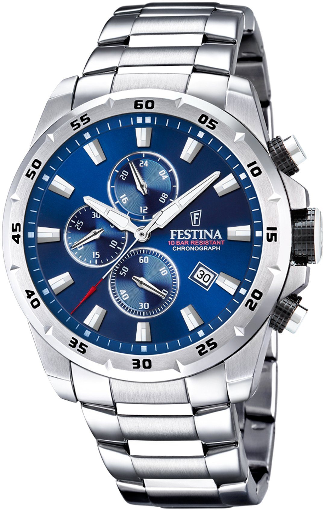 Festina Chronograph Chronograph Sport F20463/2, Armbanduhr, Quarzuhr, Herre günstig online kaufen