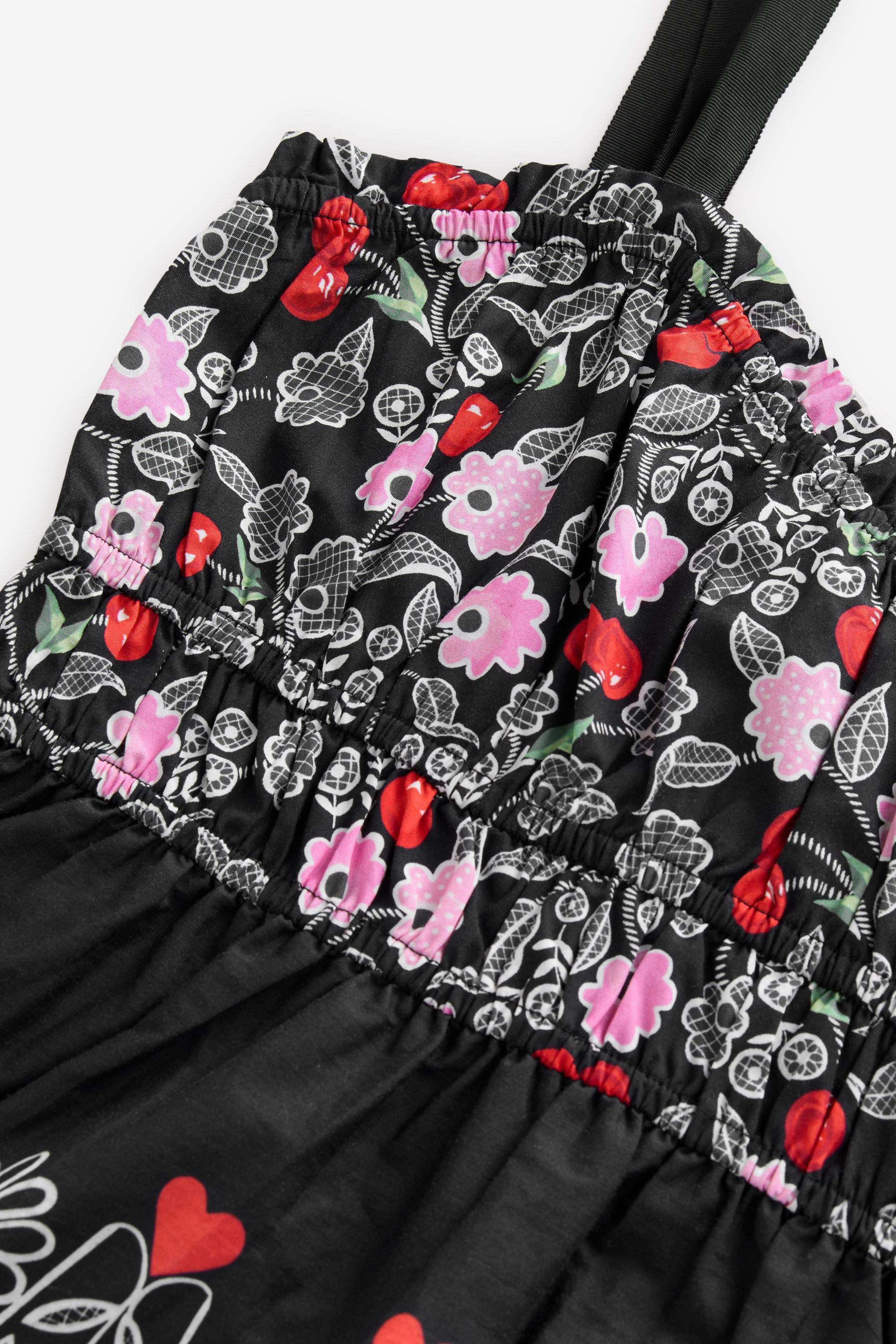 Cath Kidston Rüschenbluse Cath Kidston gesmokte Camisole aus 100 % Baumwolle (1-tlg)