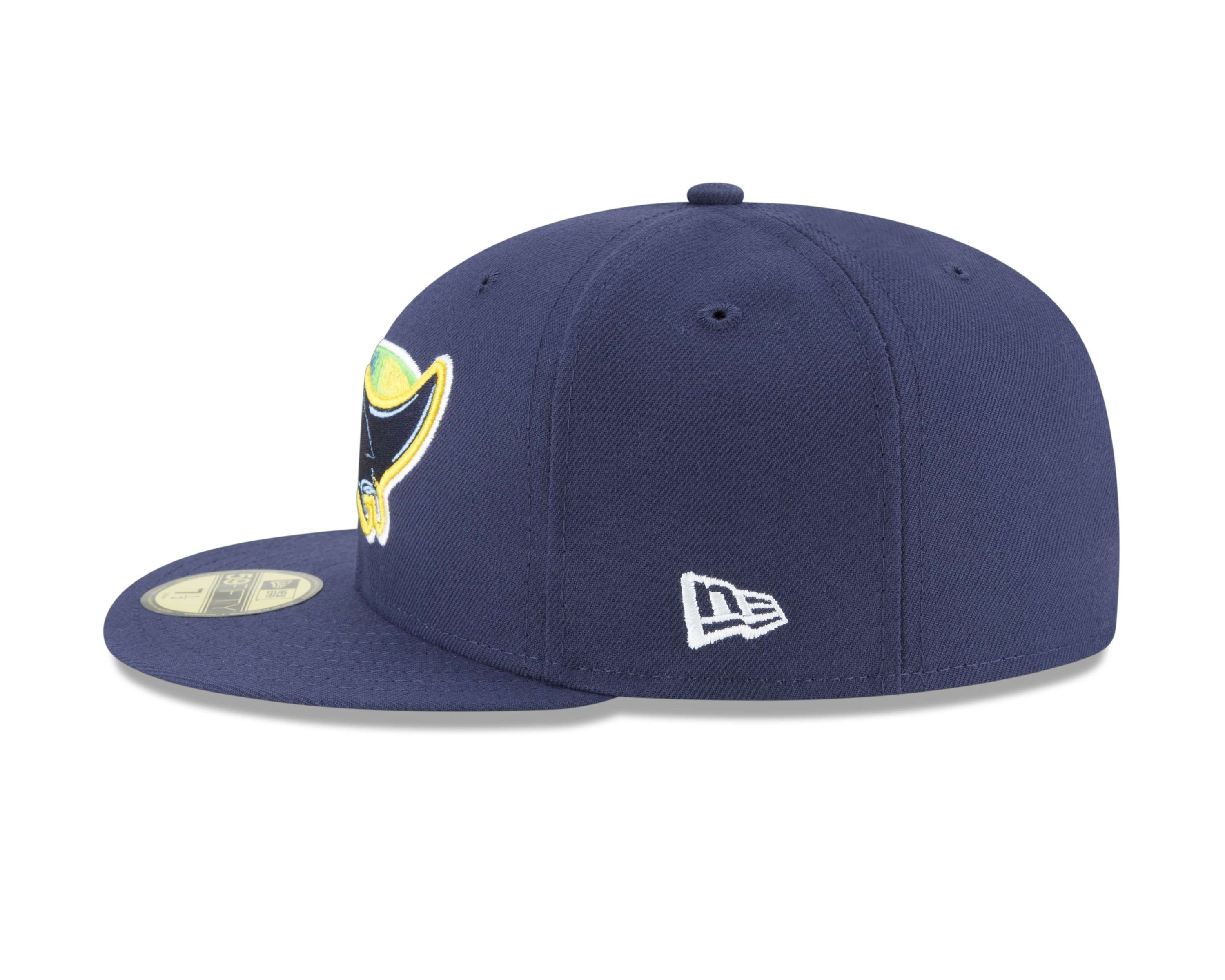 MLB Alternate Rays Tampa New Fitted Cap Authentic Era Collection Bay