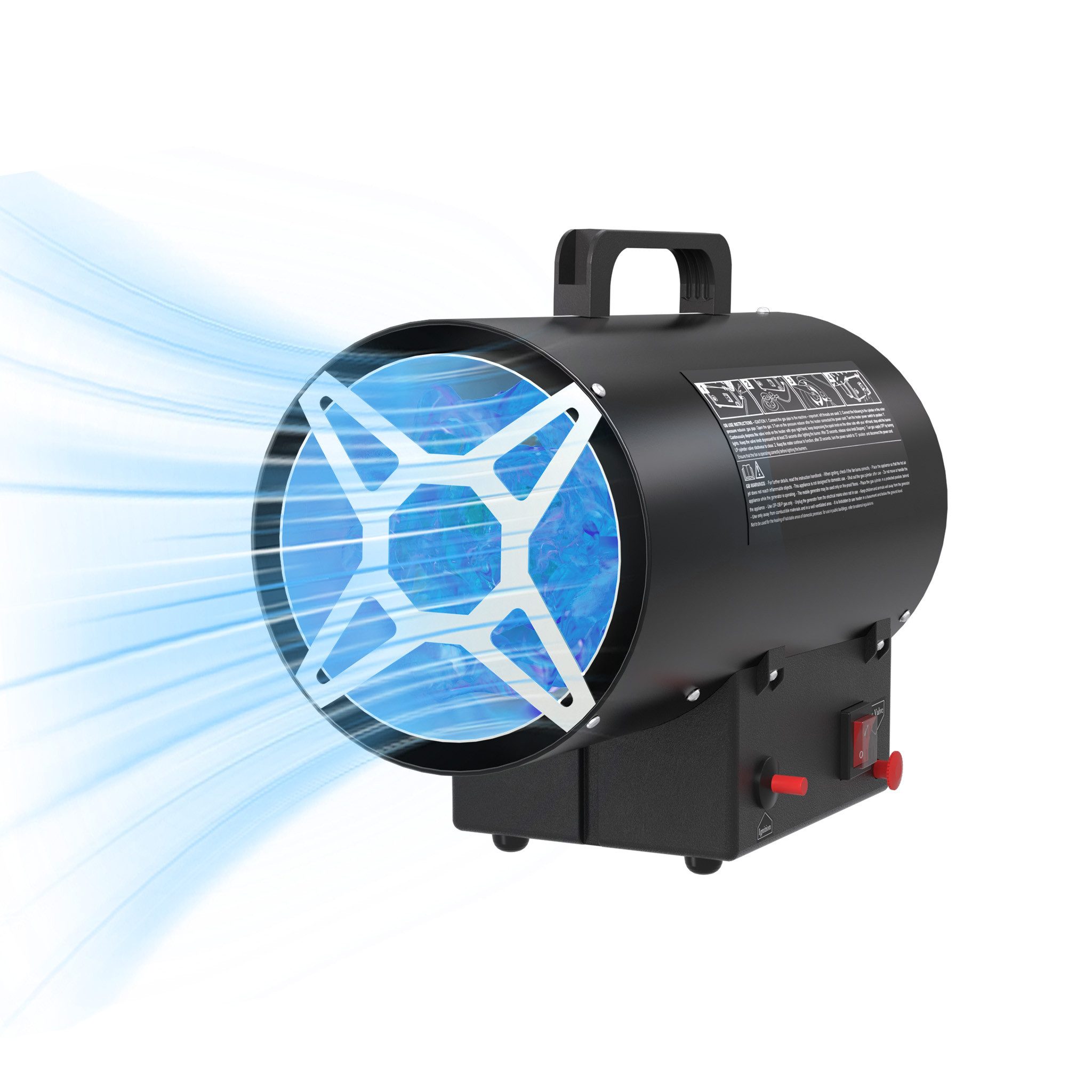 FIVMEN Heizlüfter Heizgerät Gas Gasheizgebläse mit Tragegriff und Schlauch, günstig online kaufen