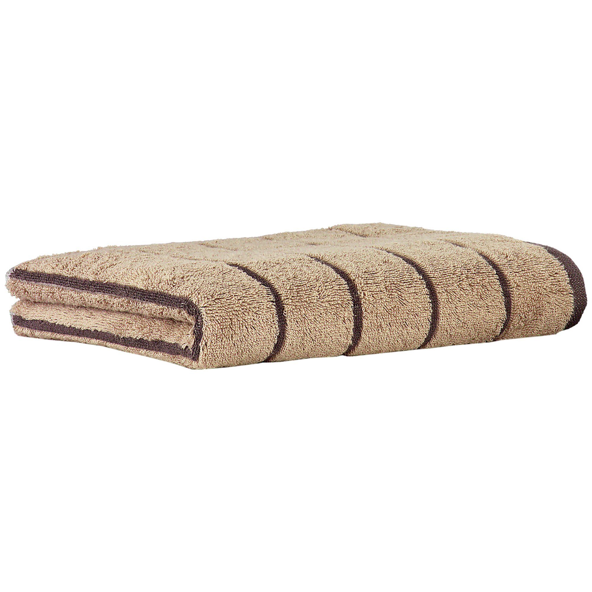 Cawö Gästehandtücher Unisex Gästetuch 1er Pack Baumwolle Balance, Frottier (Packung, 1-St)
