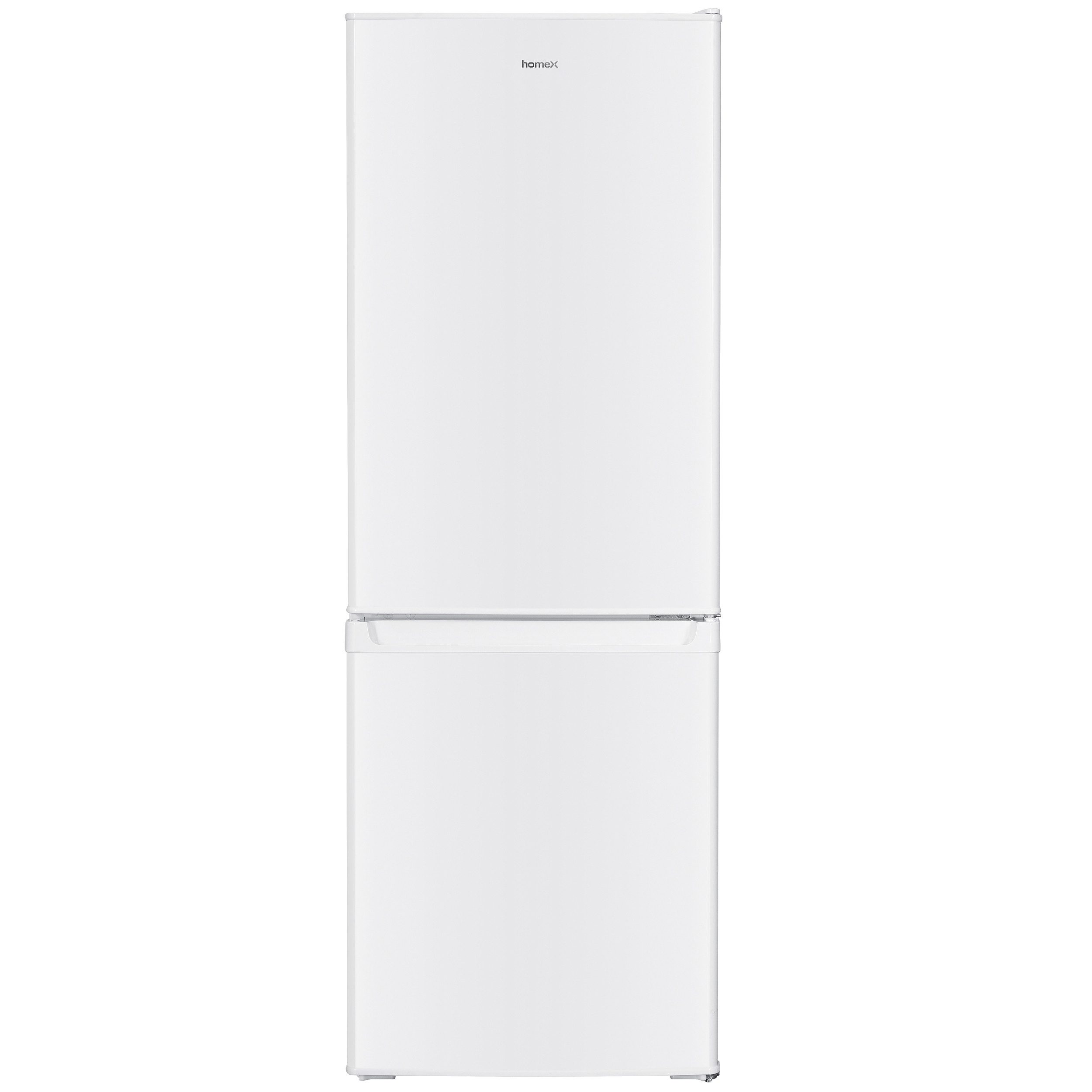 homeX Kühl-/Gefrierkombination CFS1110-W, 142.5 cm hoch, 49.5 cm breit, 173 Liter Nutzinhalt, Kühlschrank mit Gefrierfach, freistehend, groß