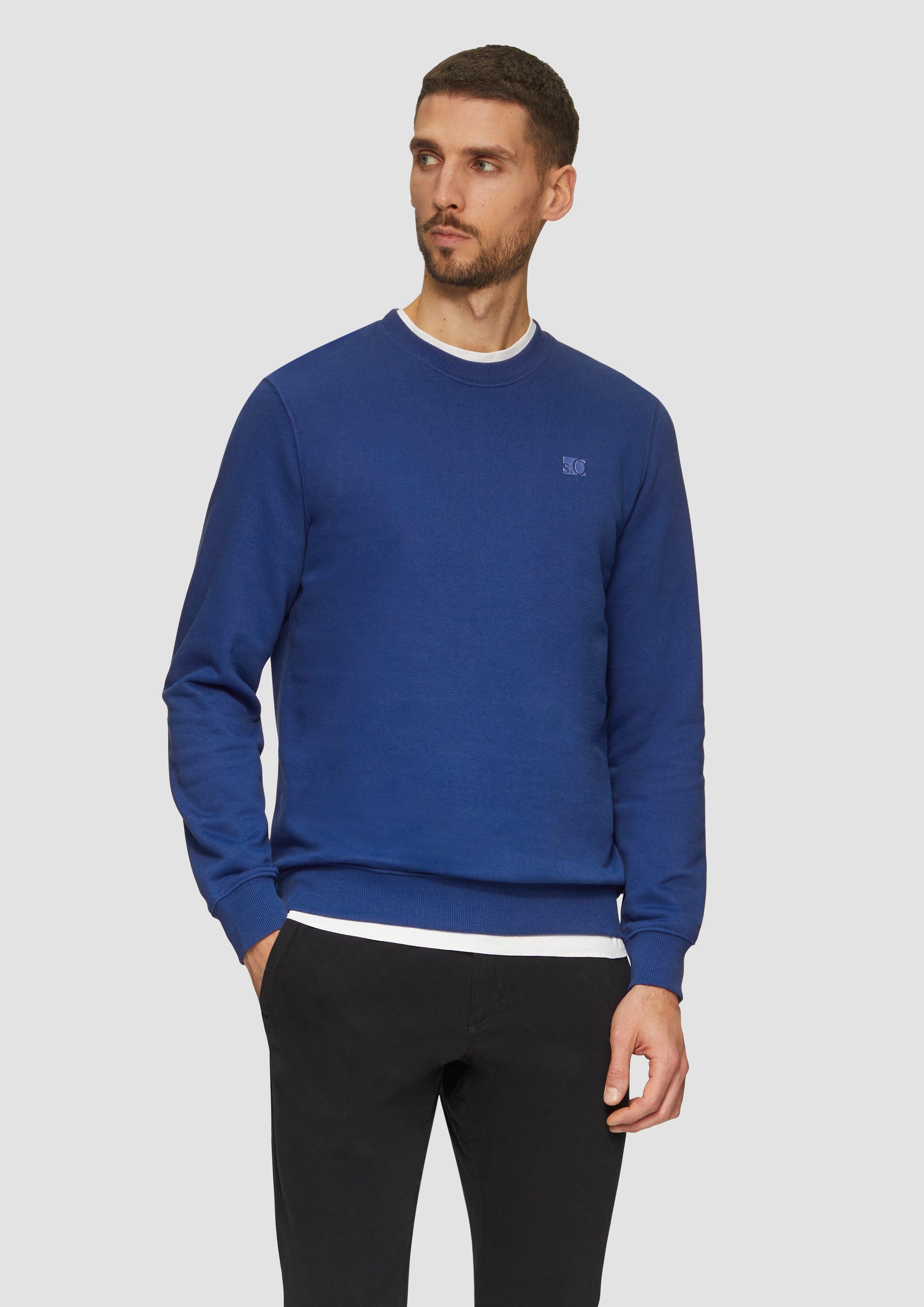 s.Oliver Sweatshirt Sweatshirt aus Baumwollmix mit günstig online kaufen