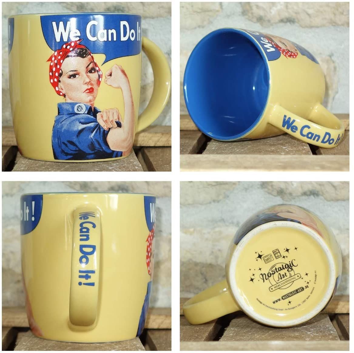 Nostalgic-Art Tasse Kaffeetasse - USA - We can do it
