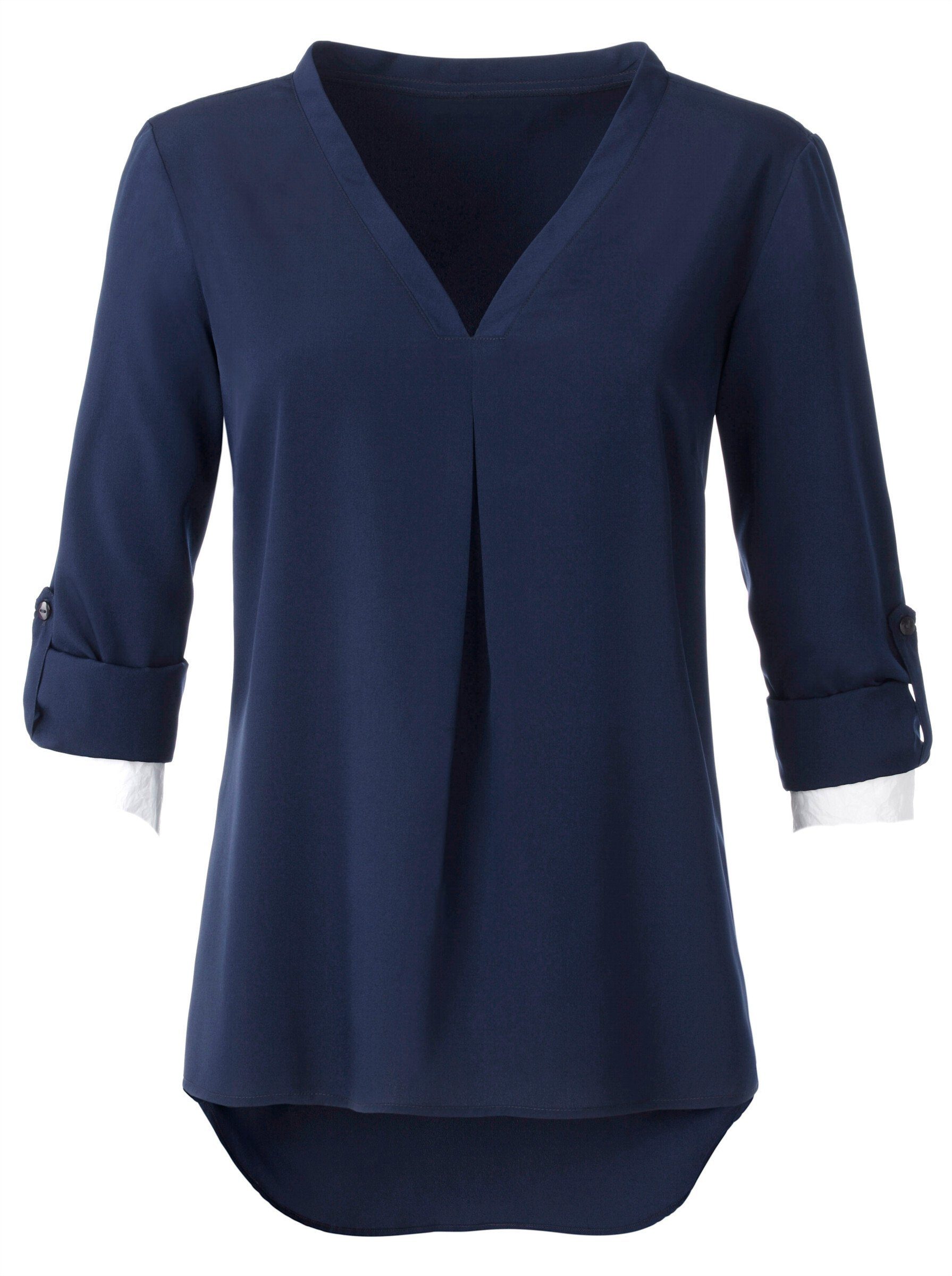 Witt Klassische Bluse Longbluse . günstig online kaufen