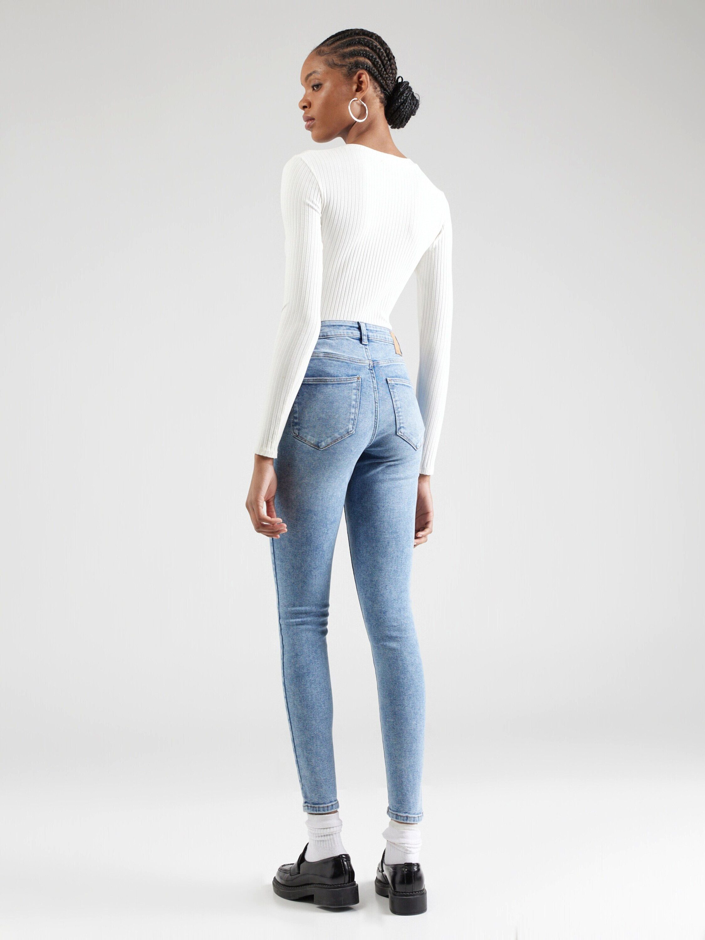 pieces Skinny-fit-Jeans DANA (1-tlg) Patches