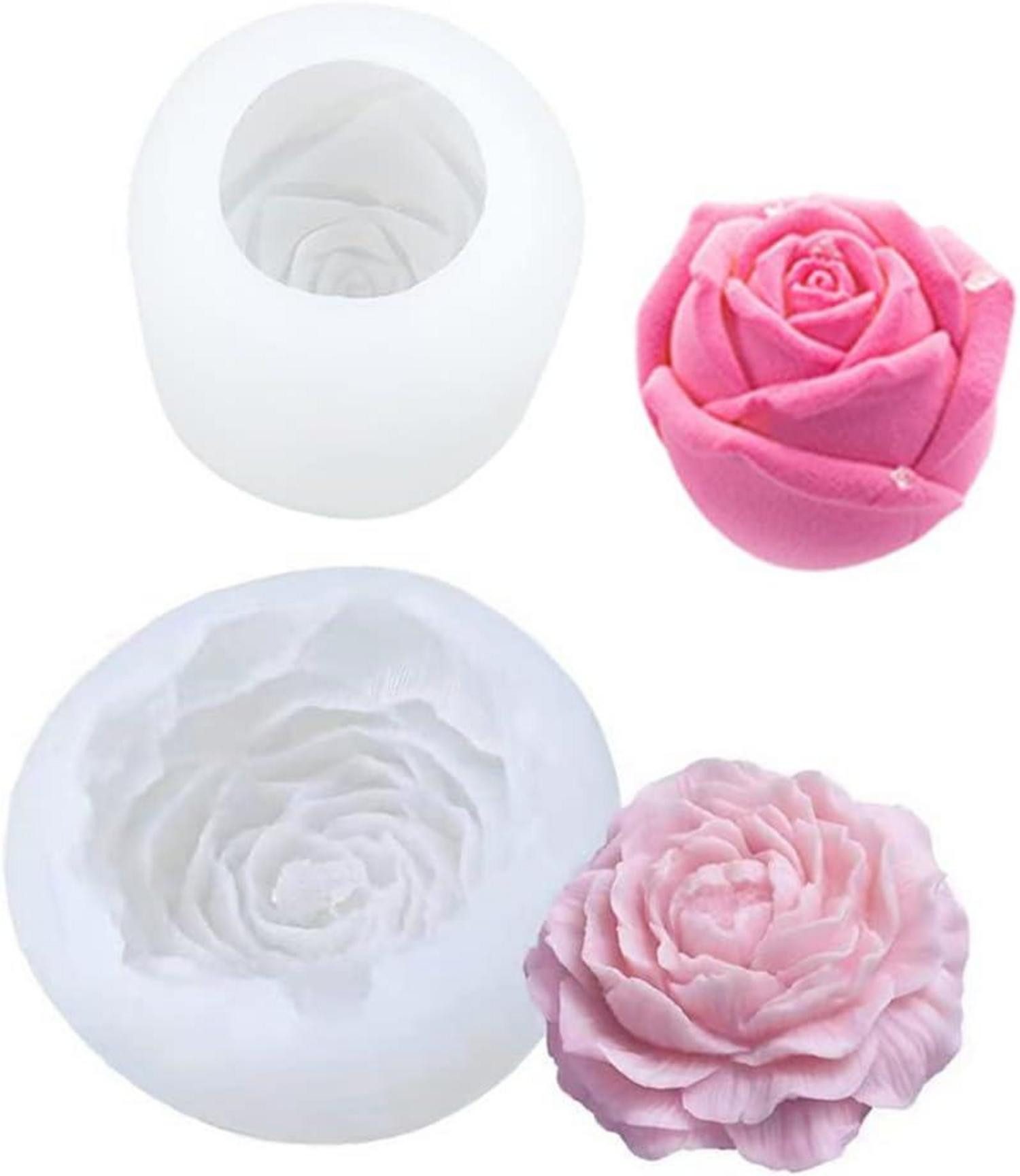 LuxusKollektion Formkerze Silikonformen Kerzen Set, 3D günstig online kaufen