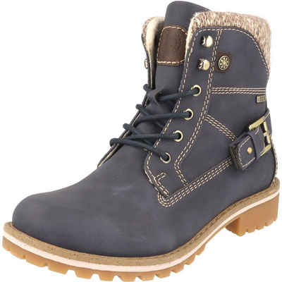 Jane Klain 252-353 Damen Schuhe Winterstiefel gefüttert Tex Schnürboots Wasserabweisend