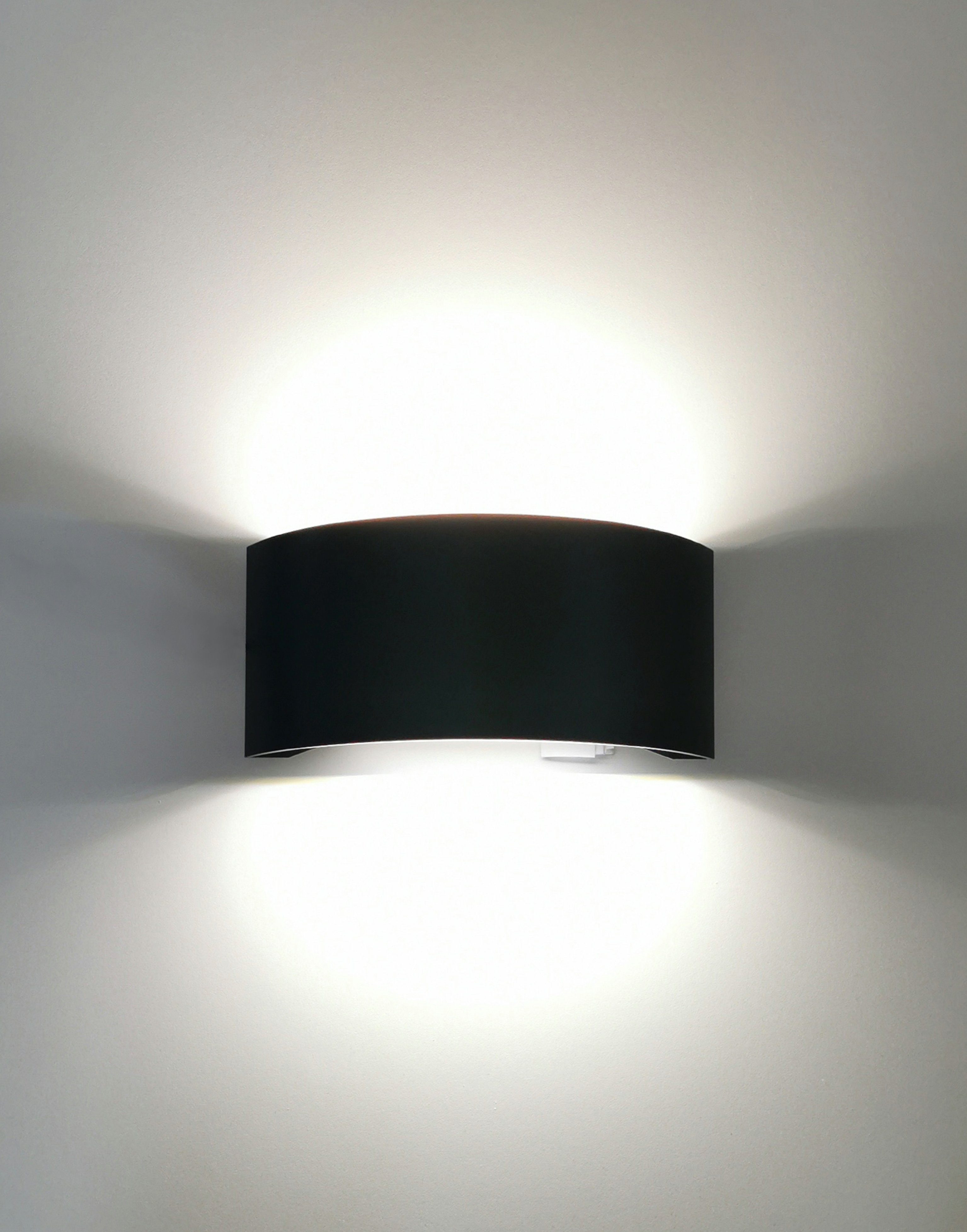TRANGO LED Außen-Wandleuchte, 3075A IP44 Up günstig online kaufen