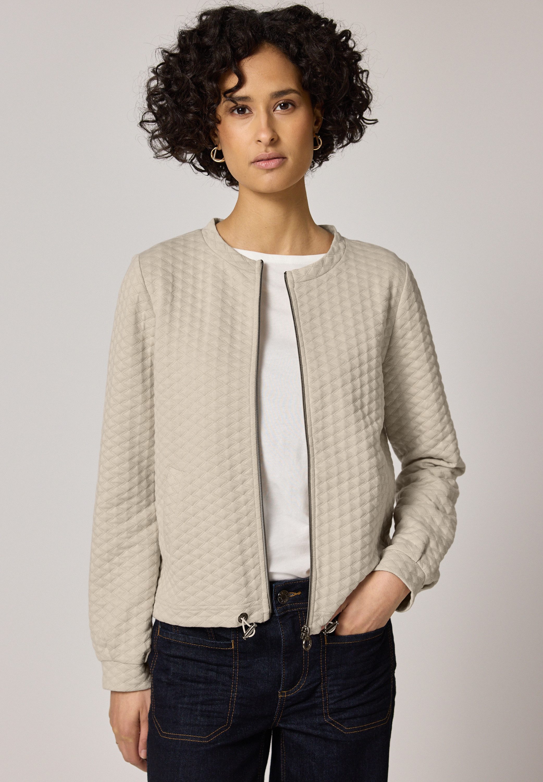 STREET ONE Cardigan mit Struktur