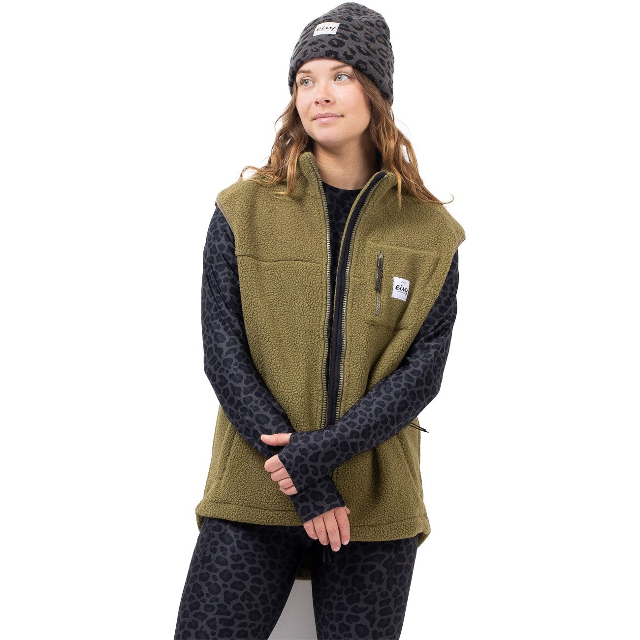 Eivy Fleecejacke Lumberjackie Sherpa Vest Lumberjackie Sherpa Vest günstig online kaufen