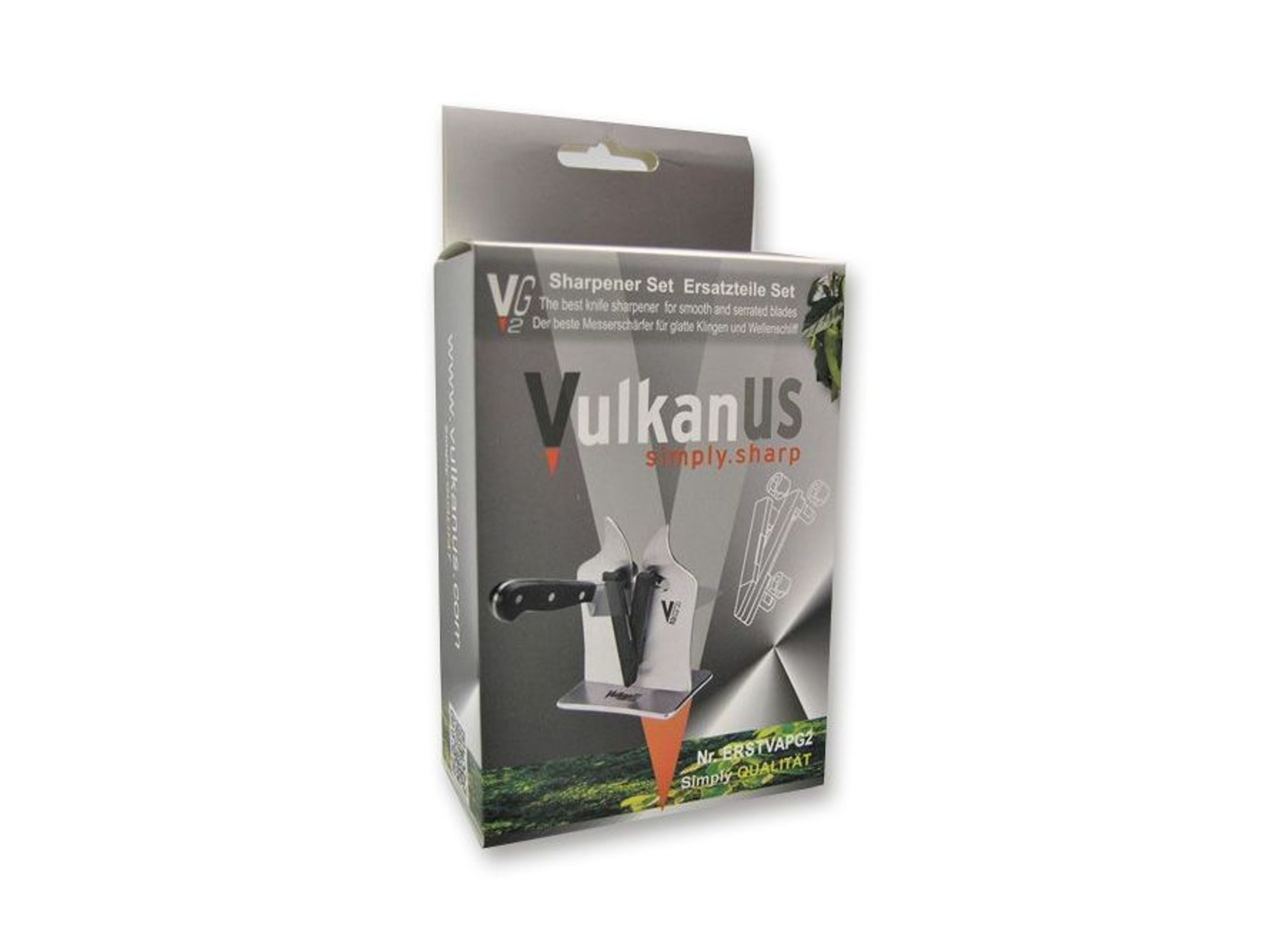Vulkanus Messerschärfer Vulkanus Ersatzschleifstäbe G2