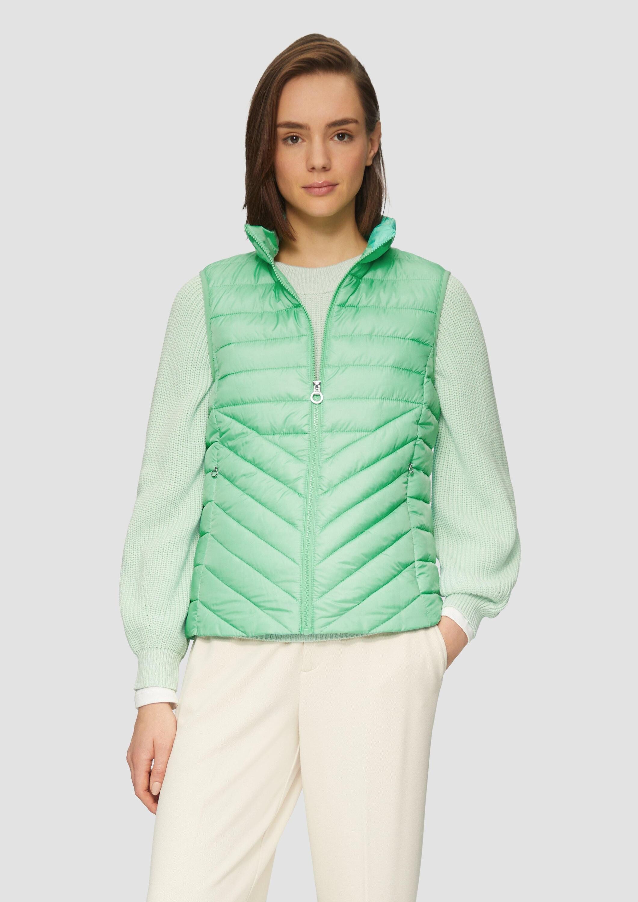 s.Oliver Outdoorjacke Outdoor-Weste Leichte Steppweste mit günstig online kaufen