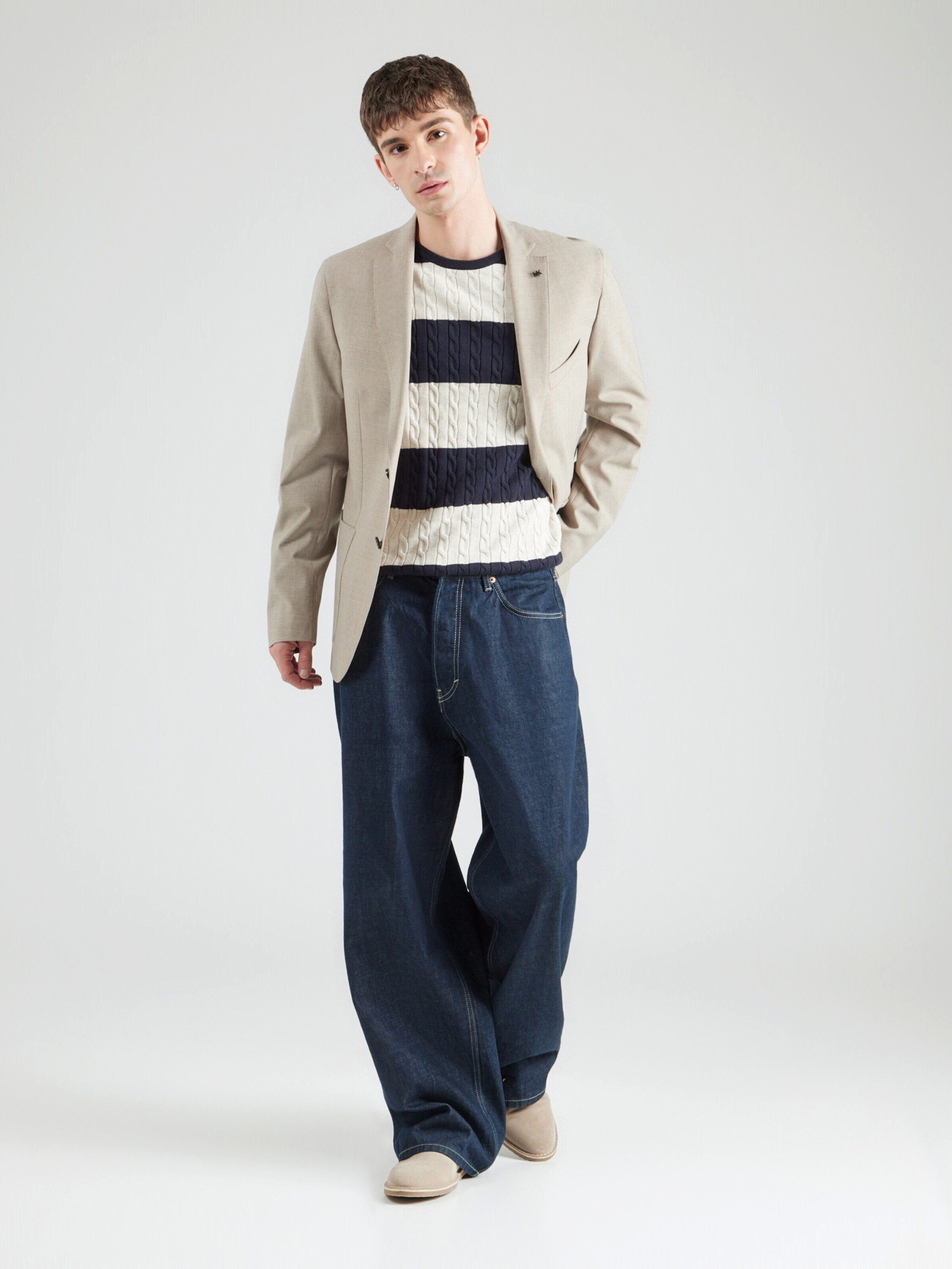 FYNCH-HATTON Rundhalspullover (1-tlg)