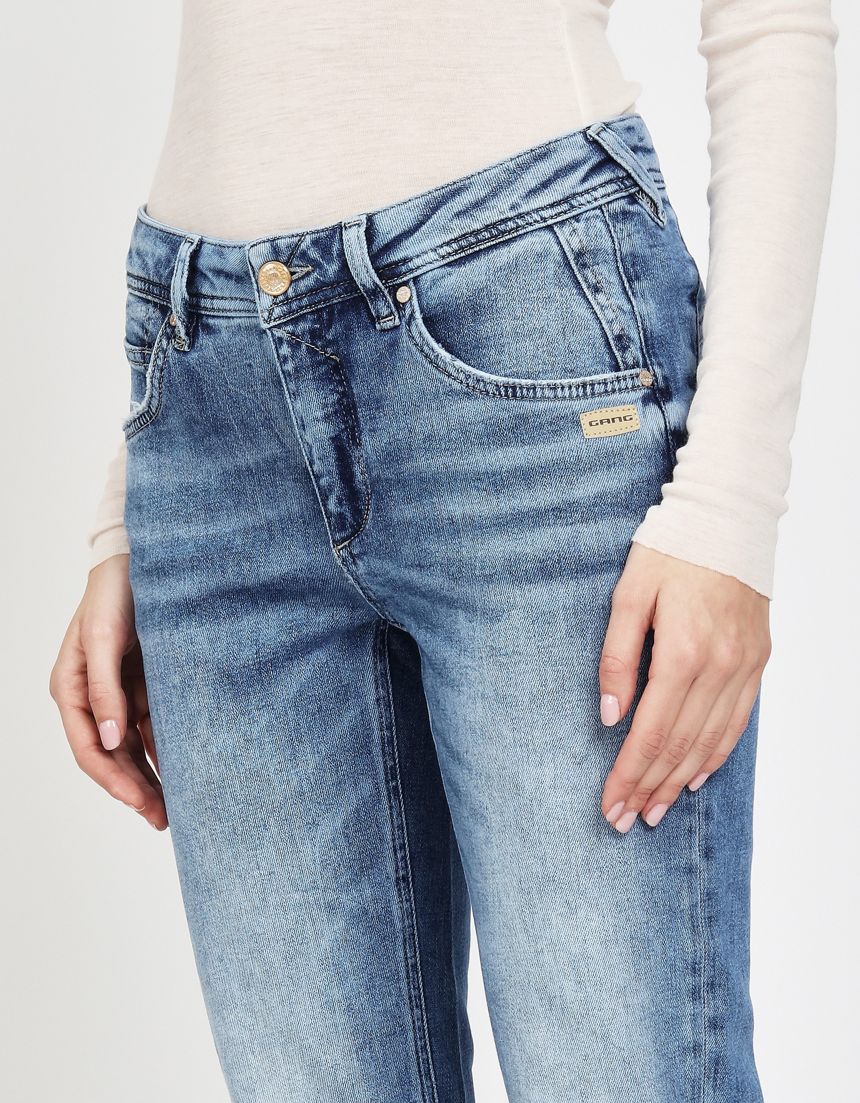 GANG 5-Pocket-Jeans 94ADELA im Relaxed Fit
