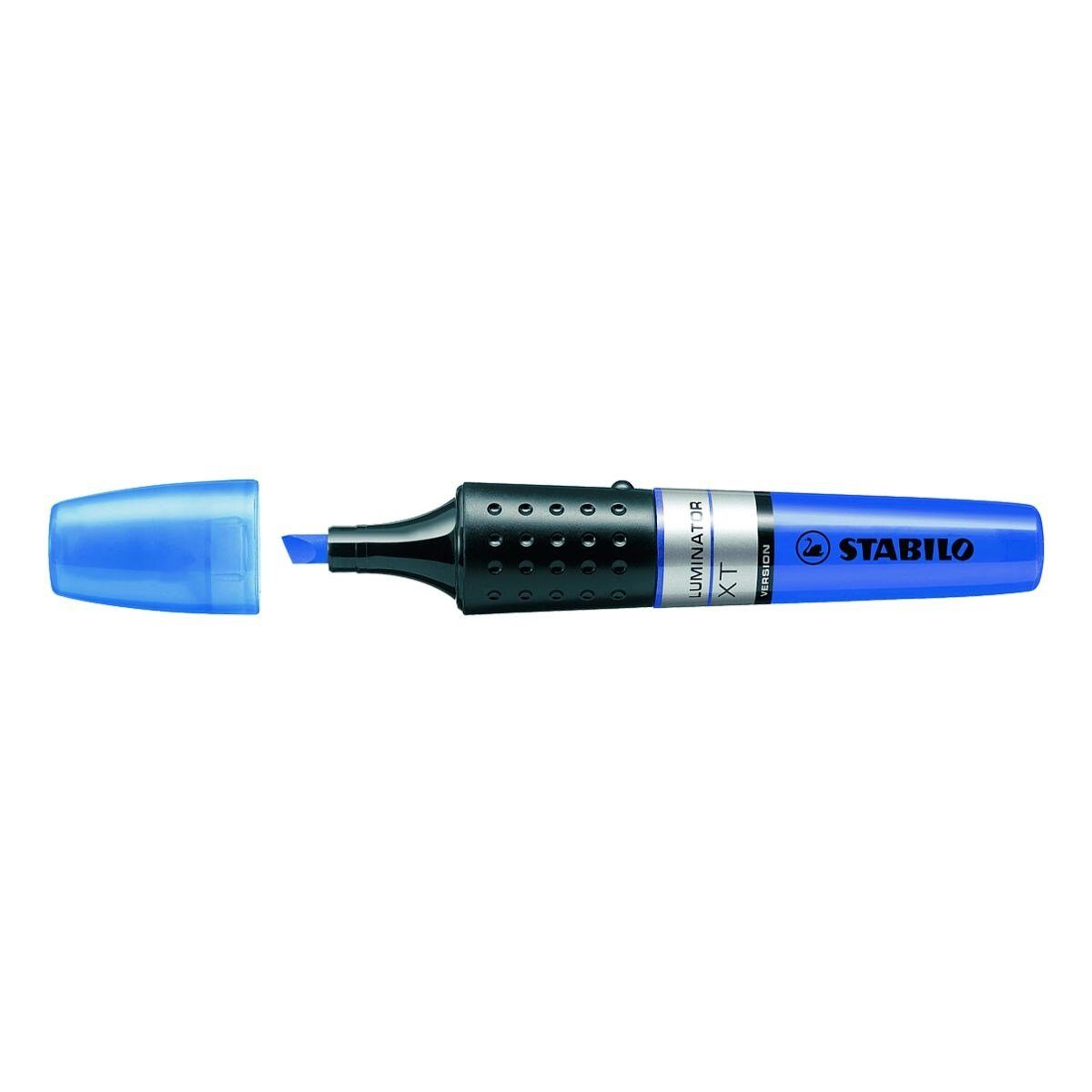 Luminator®, (1-tlg), Marker langlebiger Textmarker blau STABILO