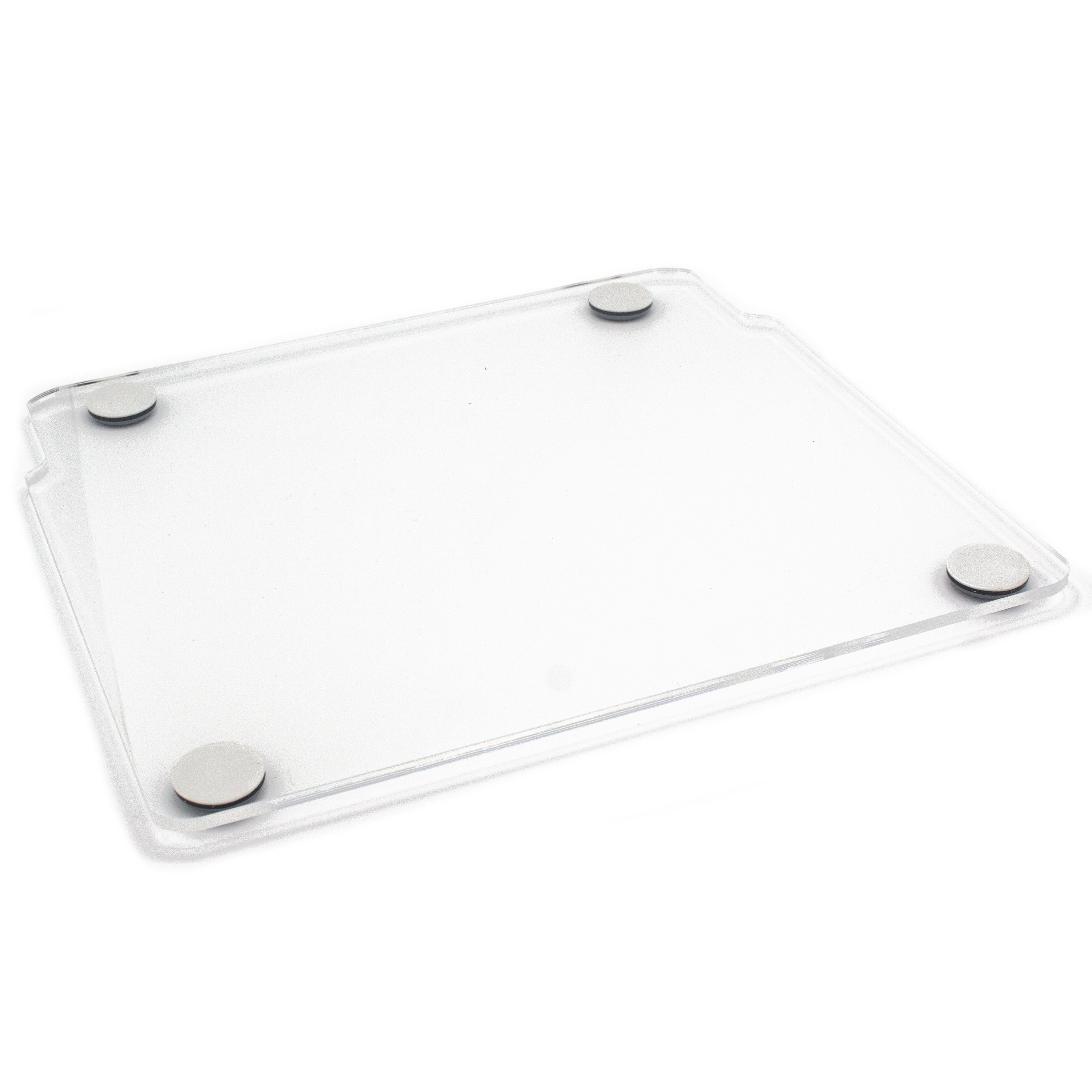 Rollbrett Acryl Gleitbrett in 29x26cm für Tefal Optigrill Elite 750D