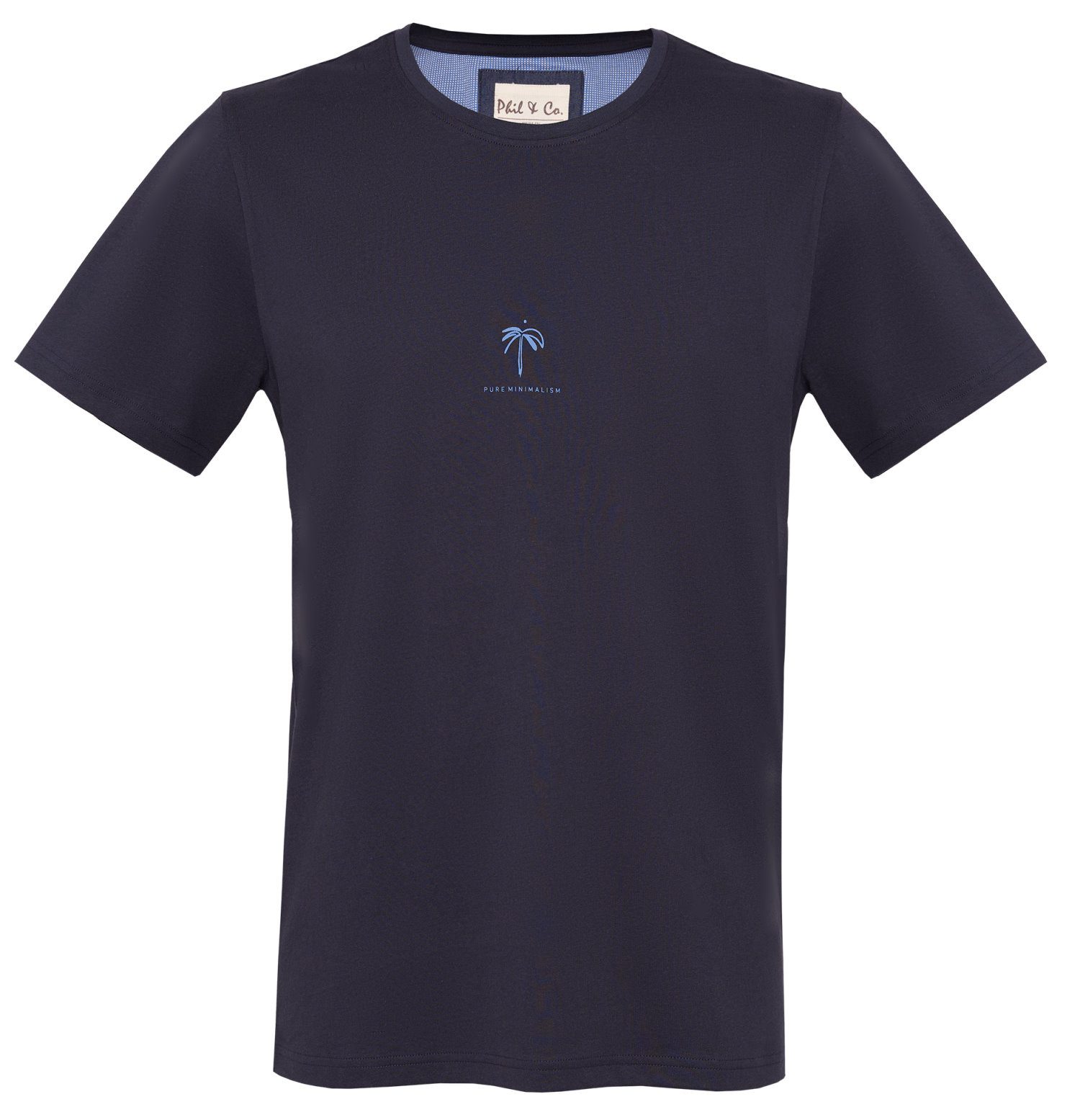 Phil & Co. Pyjamaoberteil Herren Pyjamashirt mit kurzem Arm (1-tlg) Baumwol günstig online kaufen