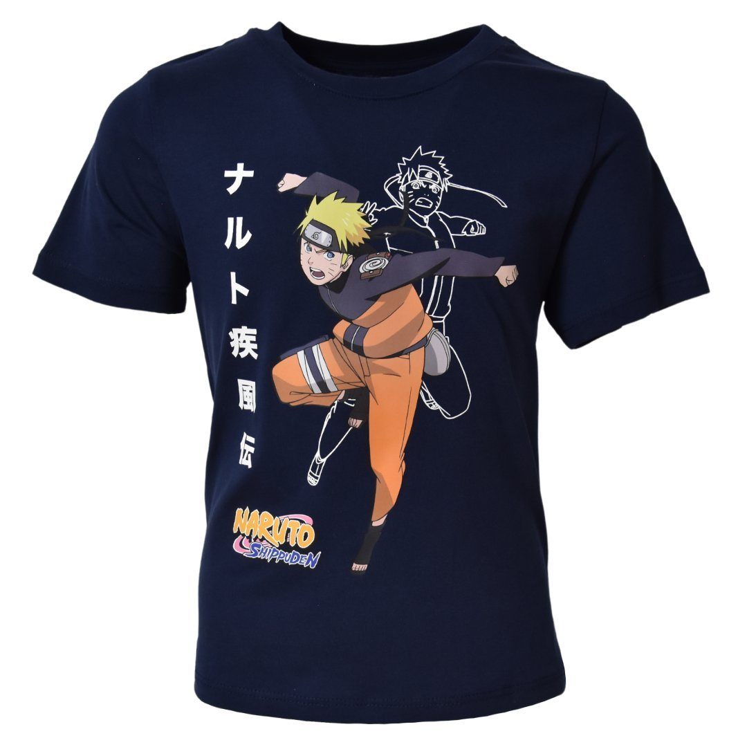 Naruto T-Shirt -Jungen cm 140-164 in Größe Kurzarmshirt