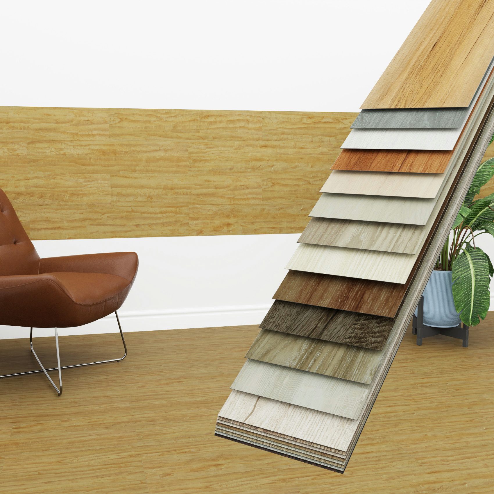 Hexim Vinylboden, Vinyldielen 0,97m² selbstklebend PVC Wandverkleidung Bode günstig online kaufen