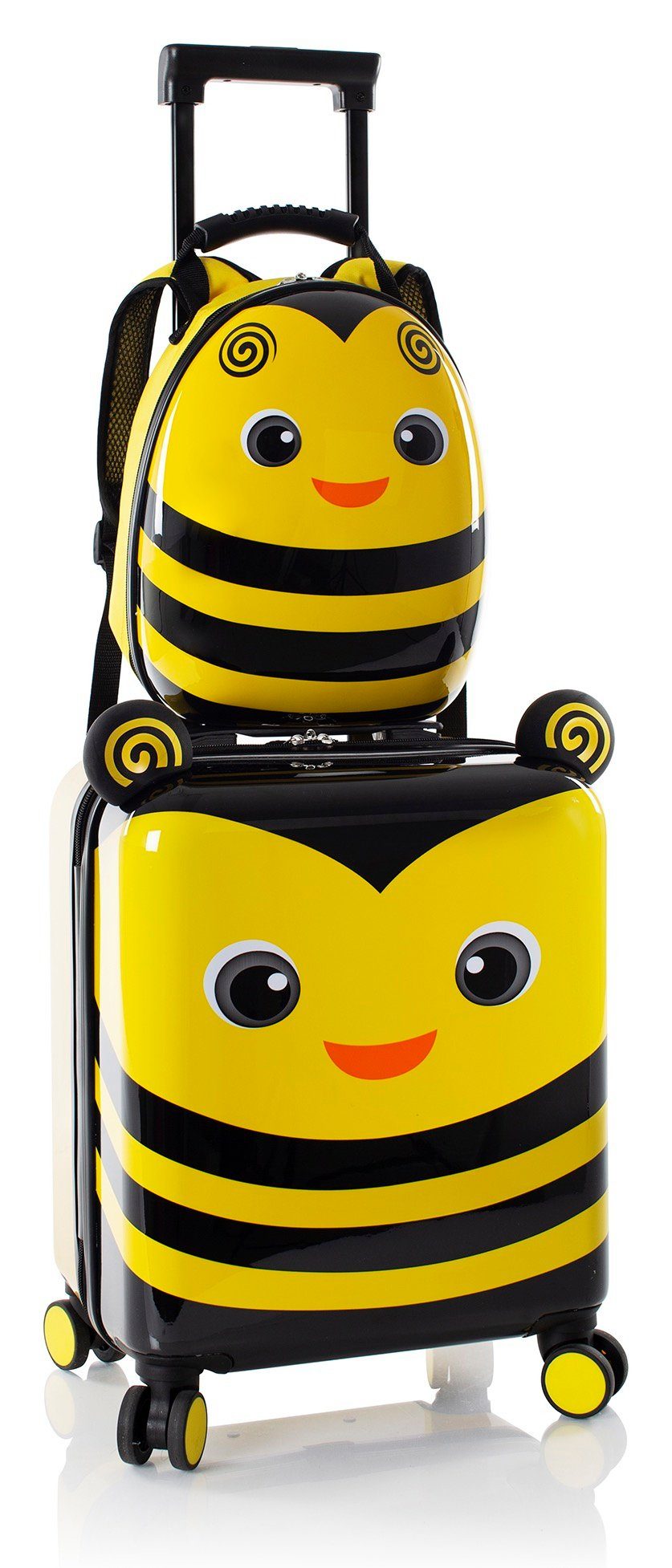 Heys Kinderkoffer Super Tots, 46 cm, Hummel, 2 Rollen, Heys Kindertrolley Kinder Reisegepäck