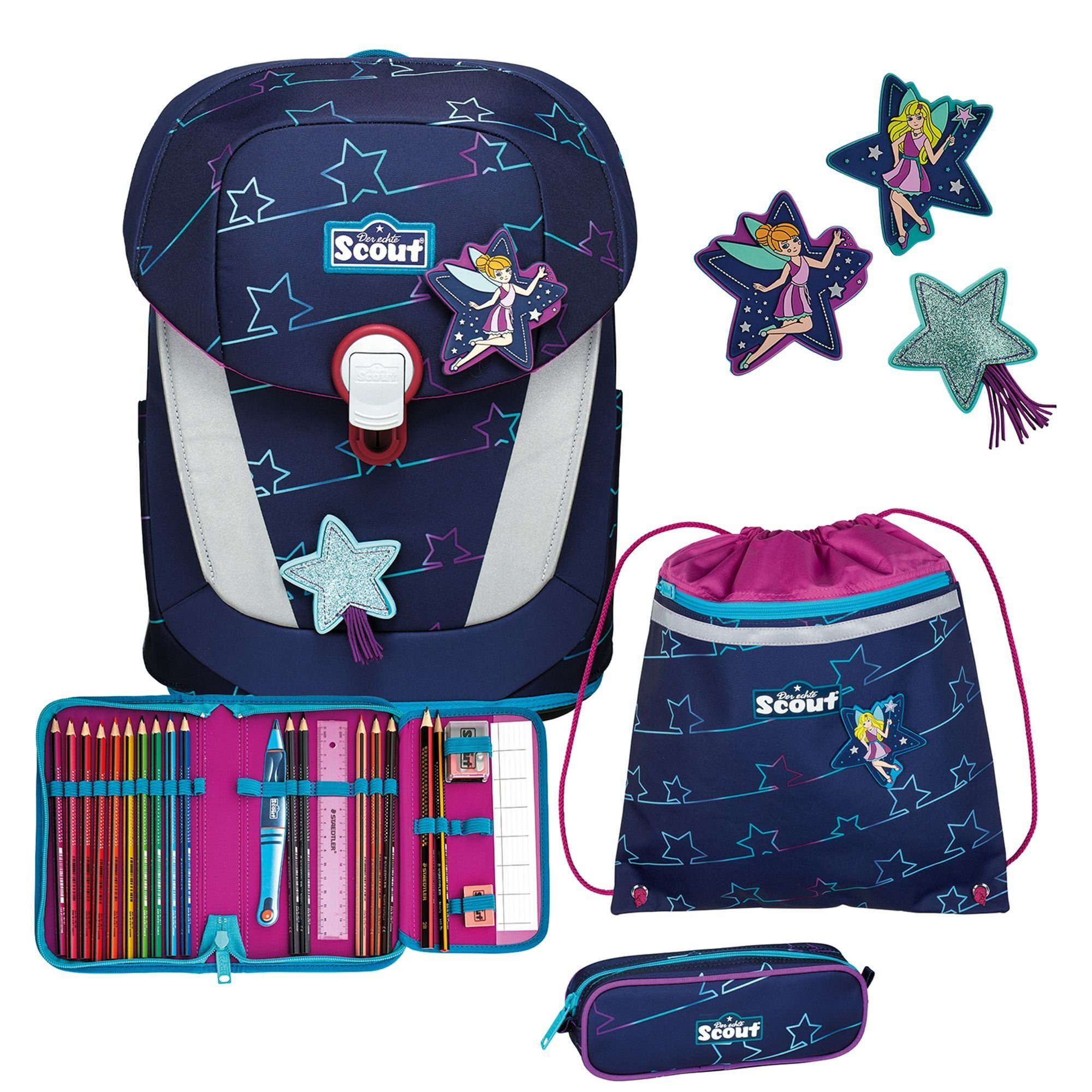 Scout Ранцы Sunny II (4-tlg), Polyester