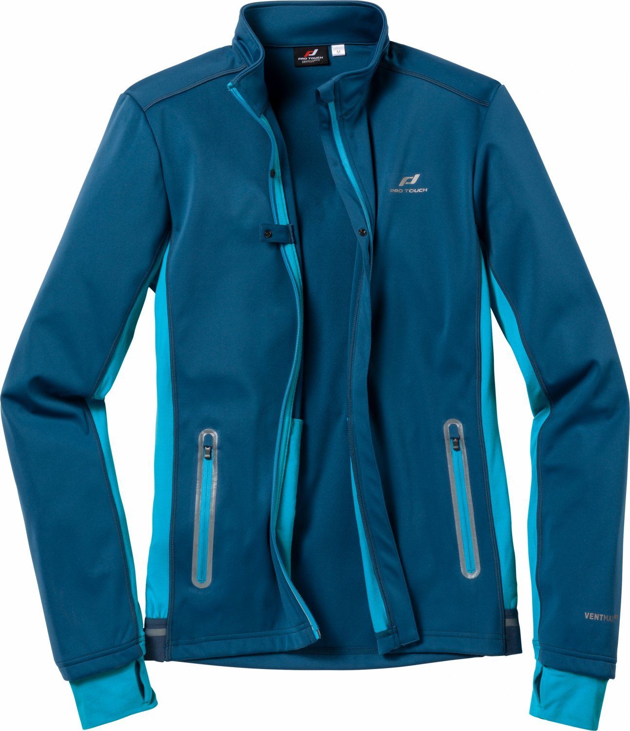 Softshelljacke He.-Funktions-Jacke Ridley IV BLUE petrol blau