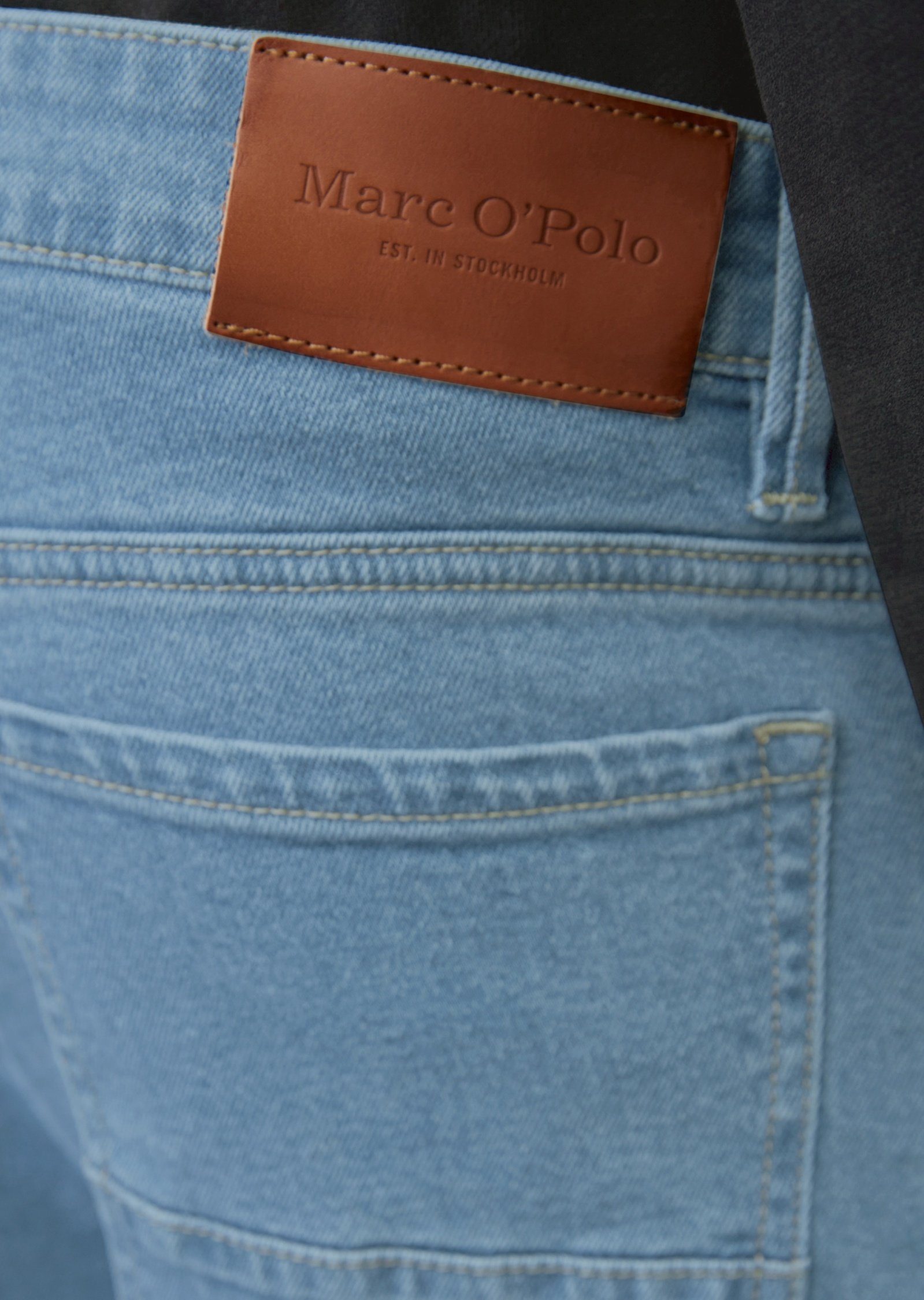 Marc O'Polo 5-Pocket-Jeans aus mittelblau Bio-Baumwolle-Mix