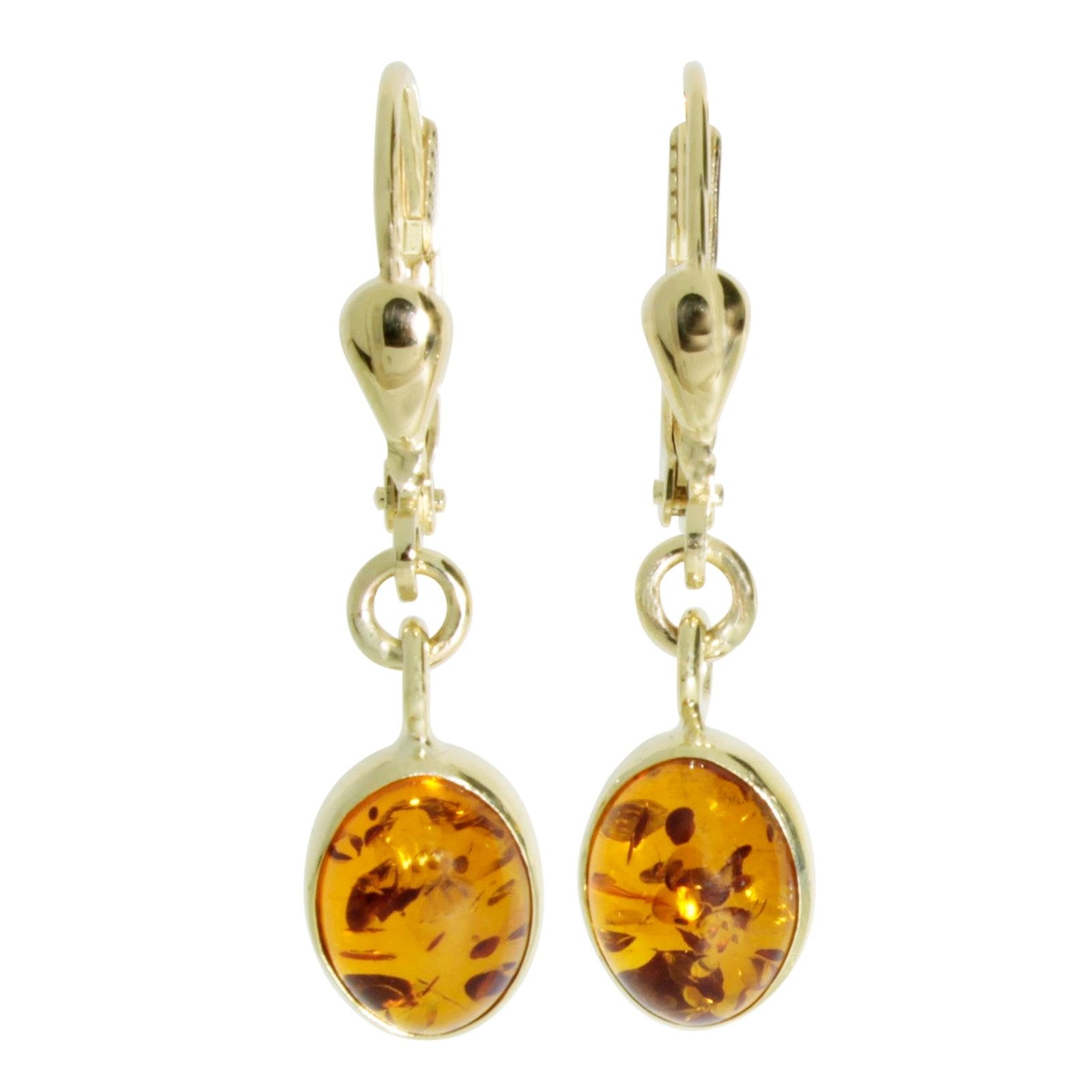 OSTSEE-SCHMUCK Paar Ohrhänger Ostsee-Schmuck Ohrhänger Classic 8 x 6 mm (2- günstig online kaufen