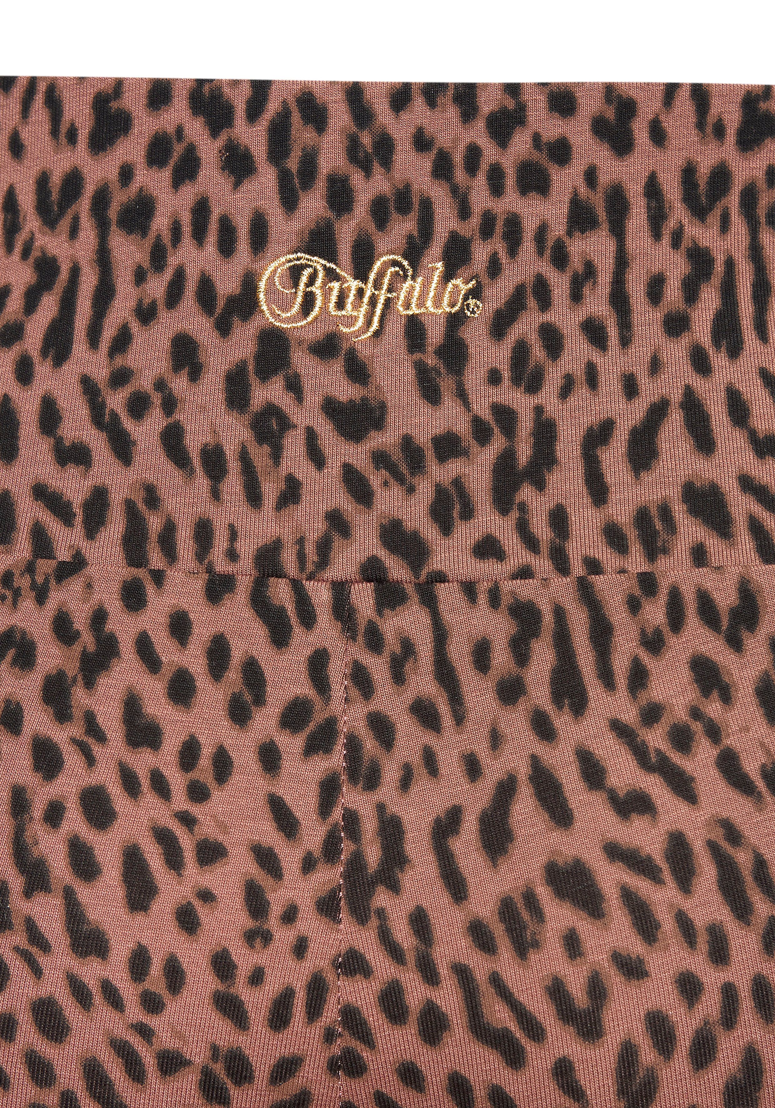 Buffalo Leggings in modischer Allover Leo-Optik – Bild 5 von 5