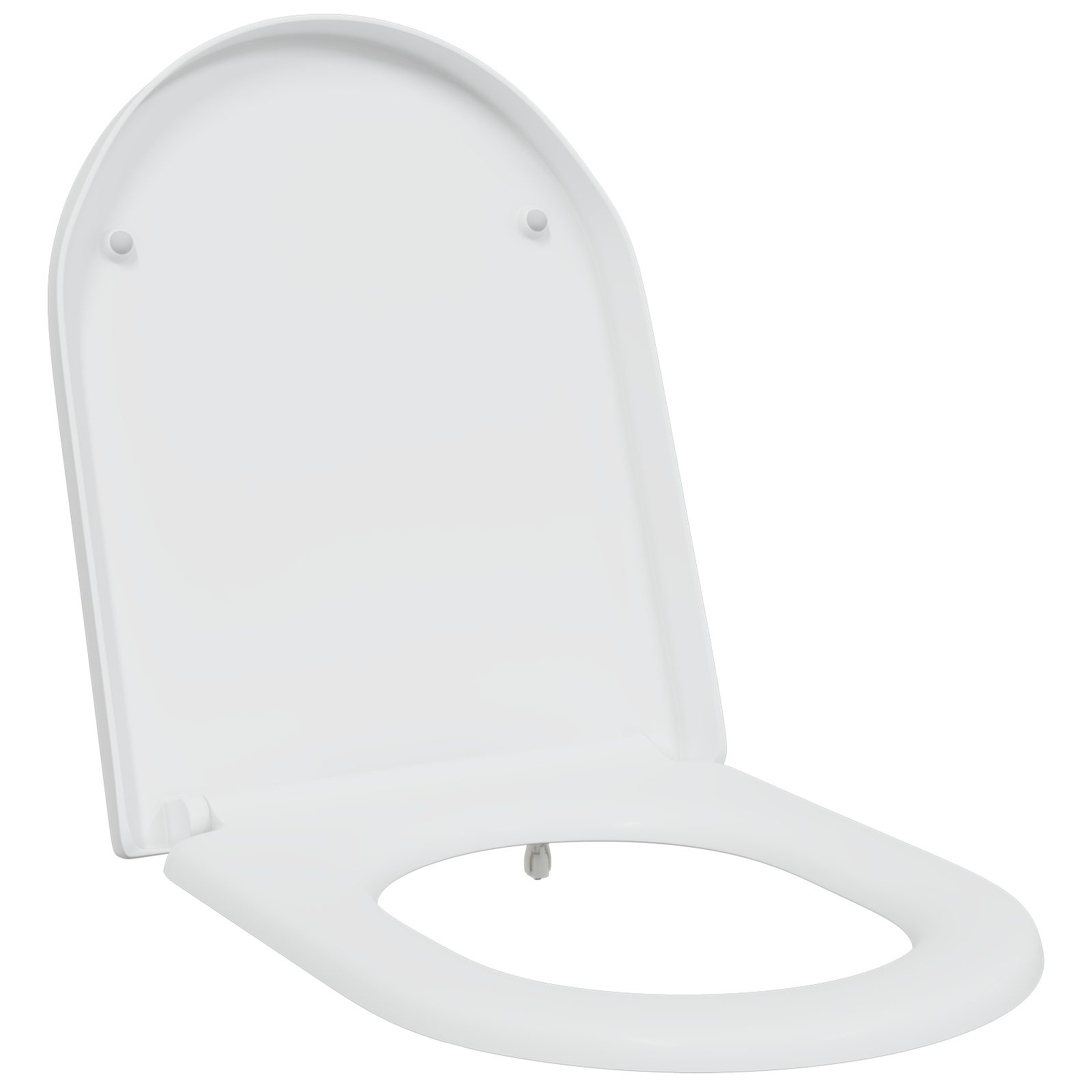 WC-Sitz Toilettensitz Quick Release Absenkautomatik Duroplast Weiß