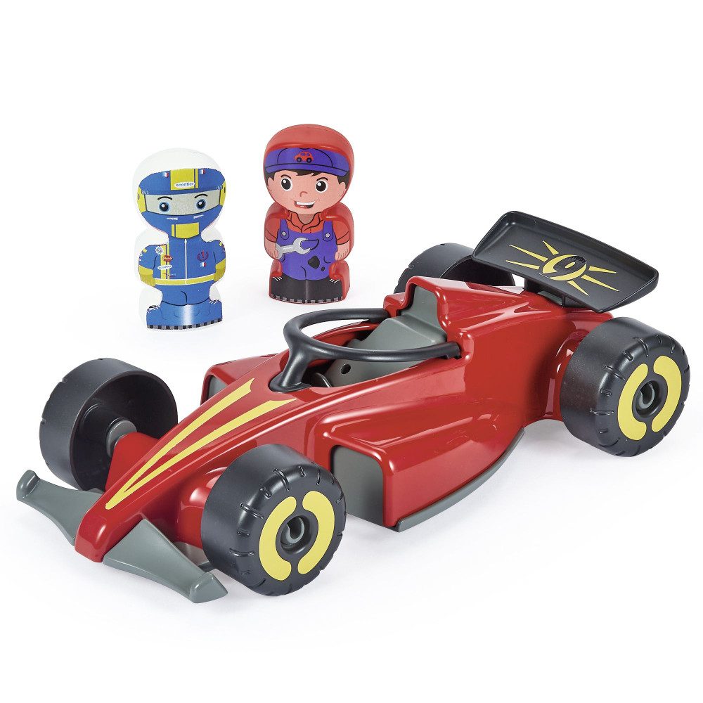 Ecoiffier Spielset - Abrick - Boxenstop Spielbausteine