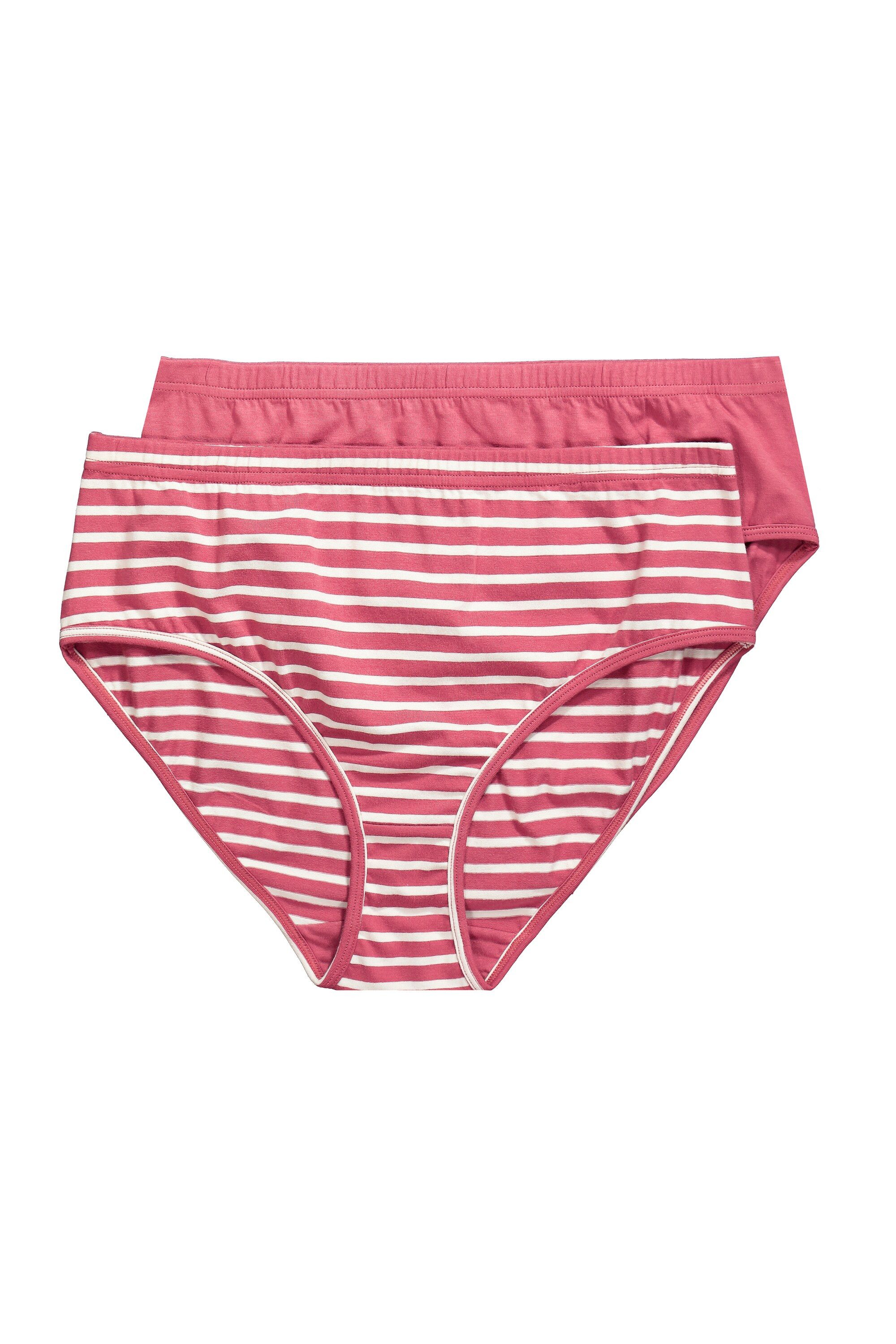 Slip Slip 2er-Pack Ringel/uni Biobaumwolle