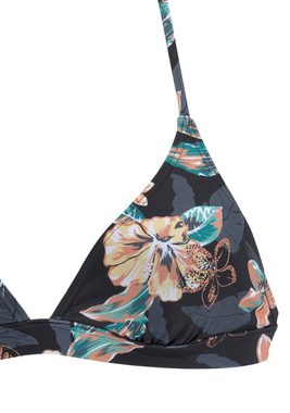 Venice Beach Triangel-Bikini-Top Lori, mit modernem Print